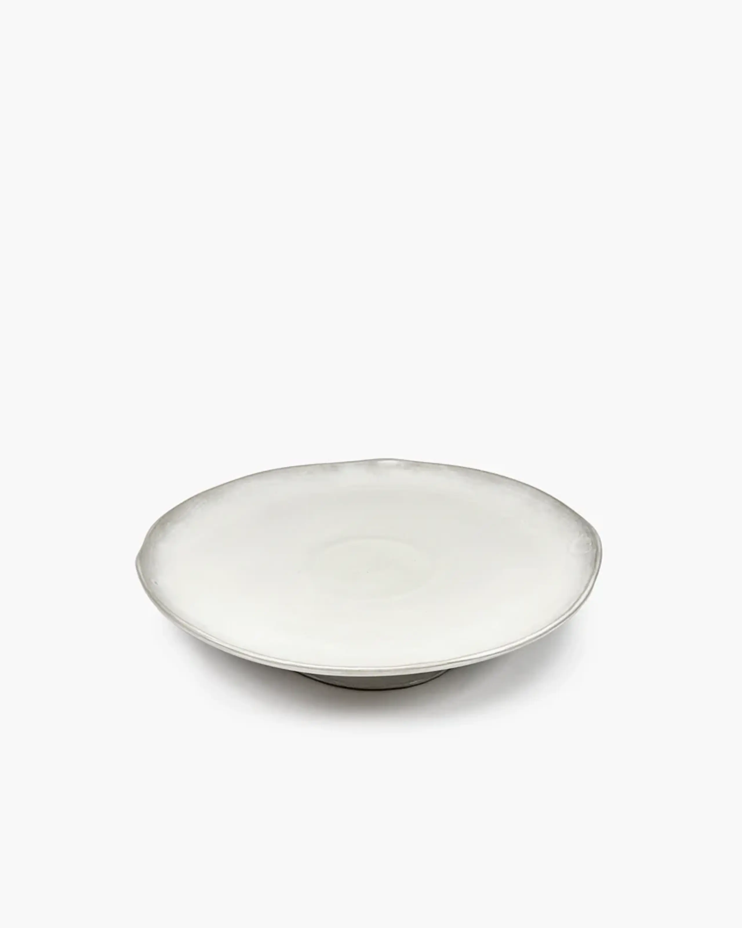 Serax - Serving platter - Plate On Foot La Mère - Off white L