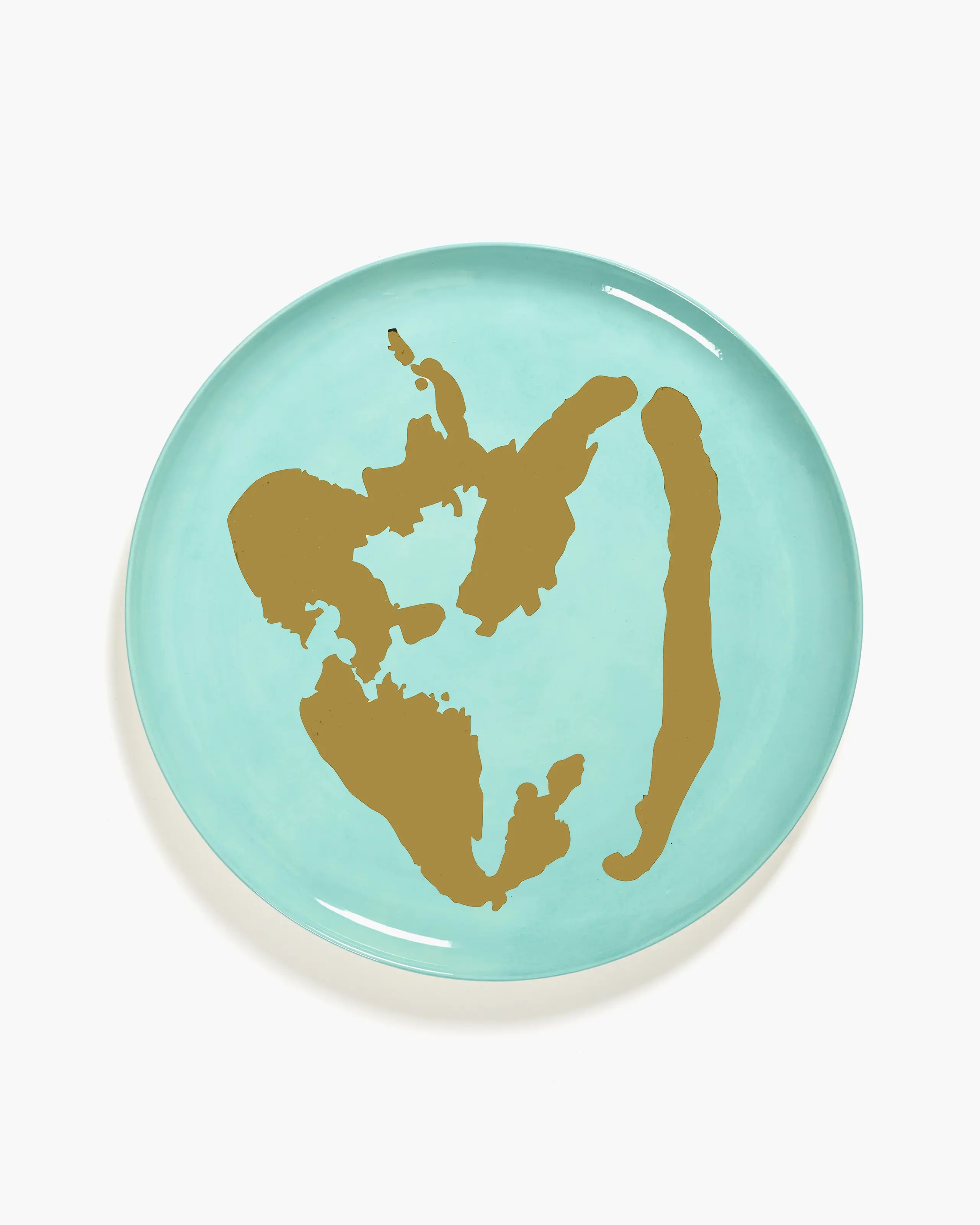 Serax - Serving platter - Serving Plate Feast - Azure Pepper Gold