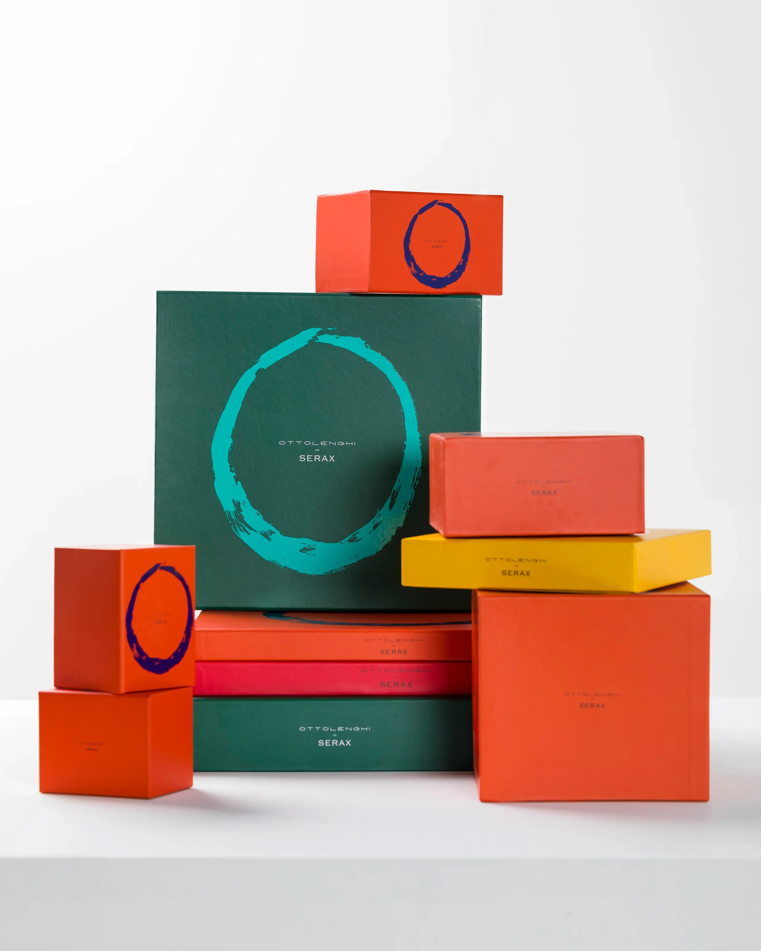 Serax - Serving platter - Serving Plate Feast - Azure Pepper Gold