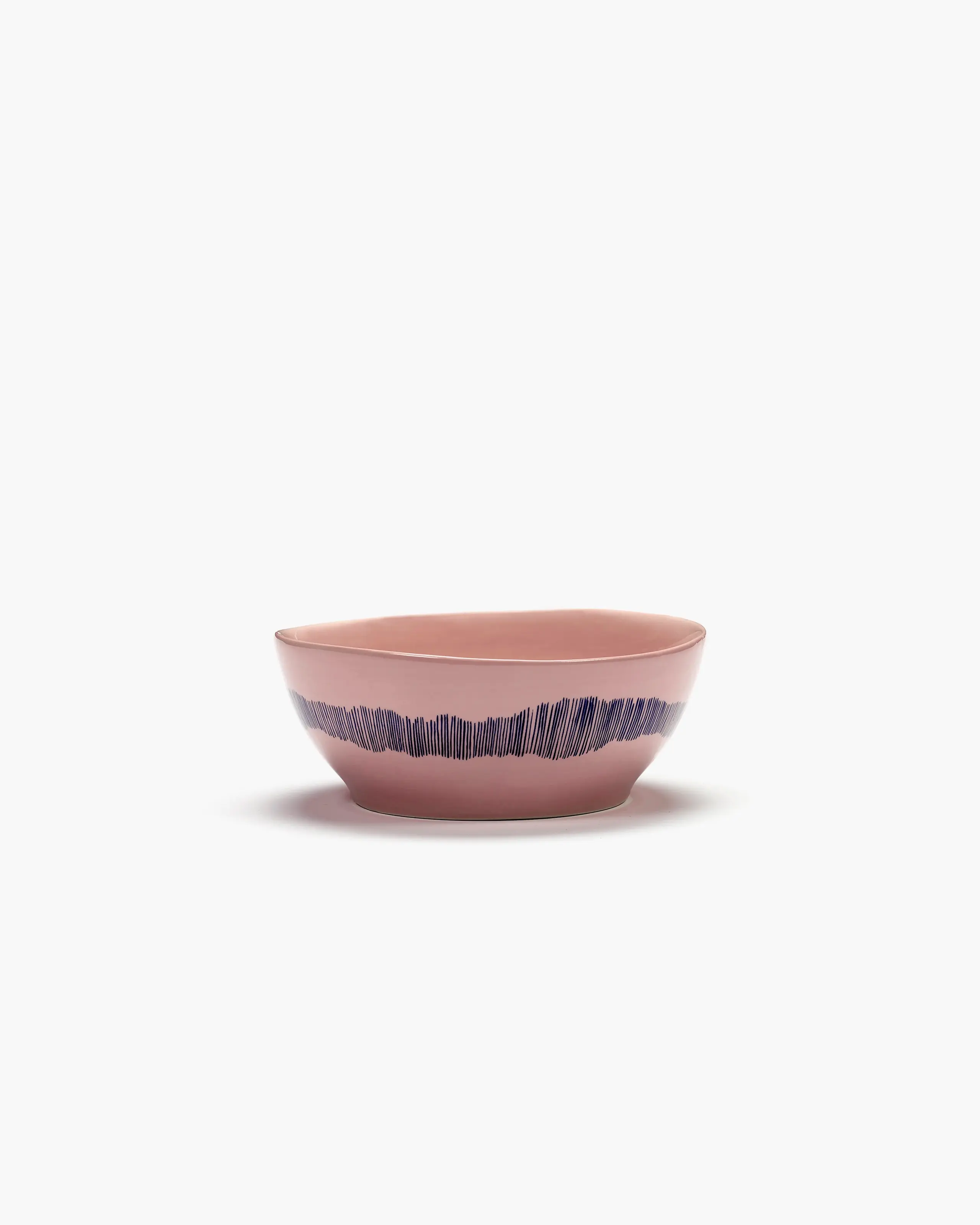 Serax - Schüssel - Bowl Feast - Pink Stripes Blue L