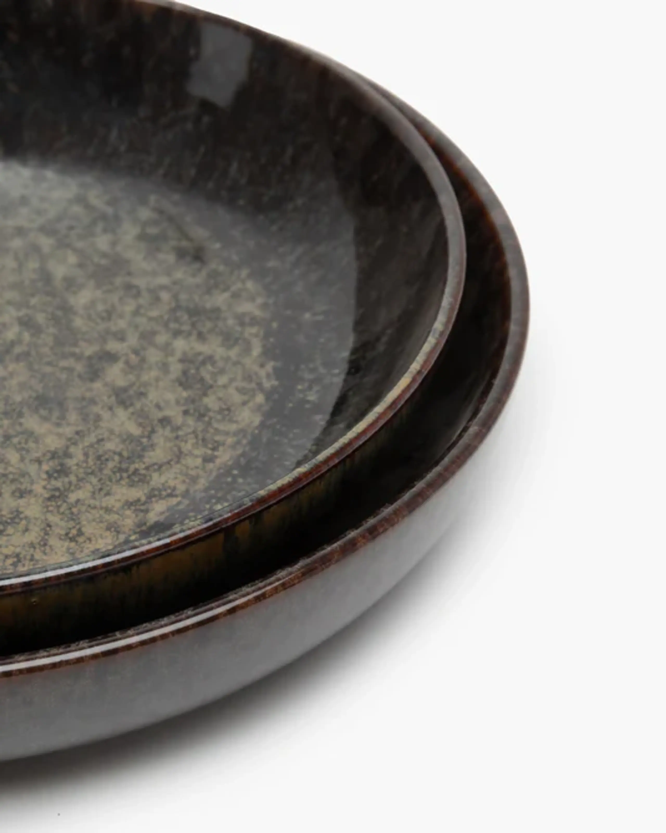 Serax - Skål - Deep Plate Surface - Indi Grey L