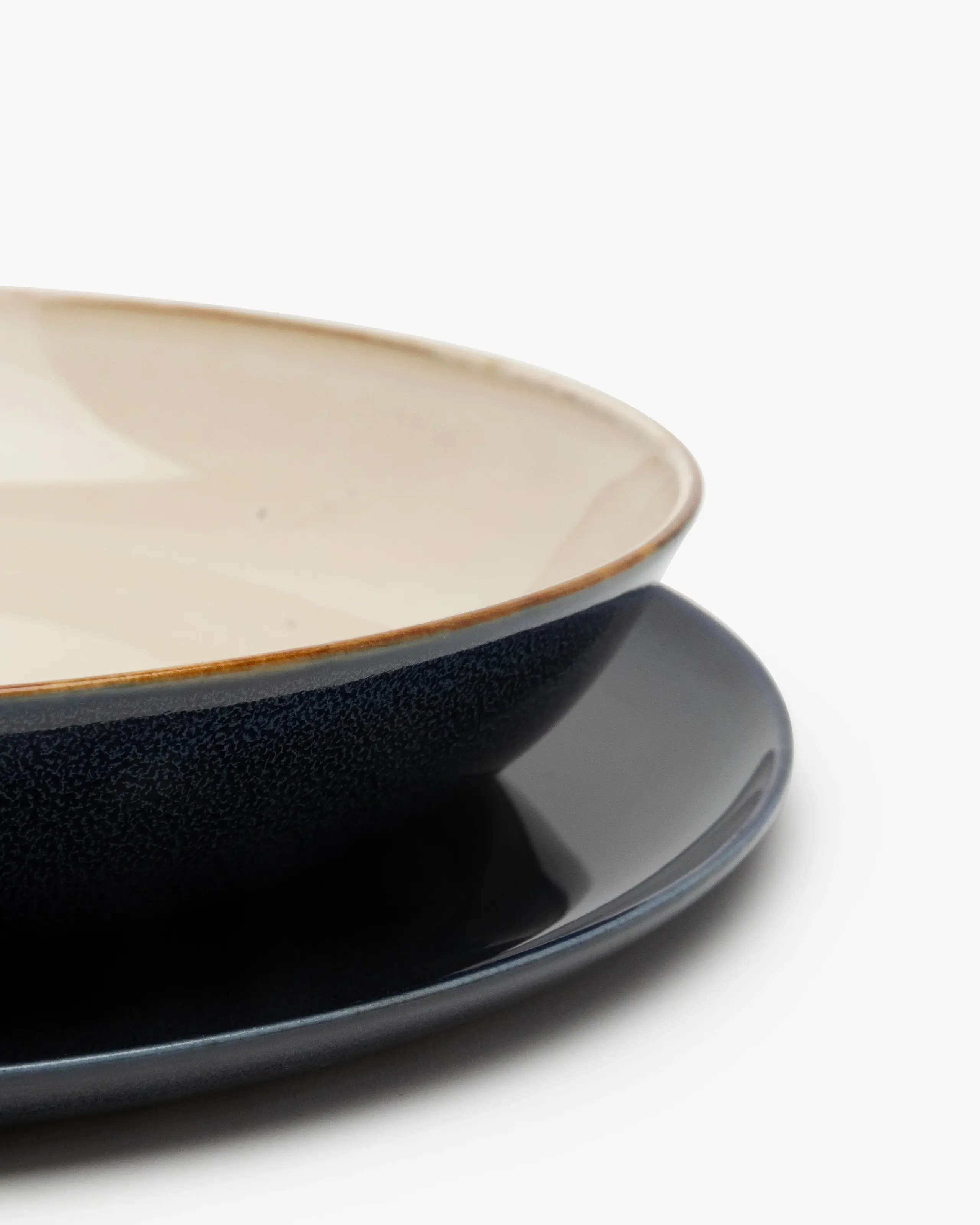 Serax - Mísa - Deep Plate Terres de Rêves - Dark Blue / Misty Grey L