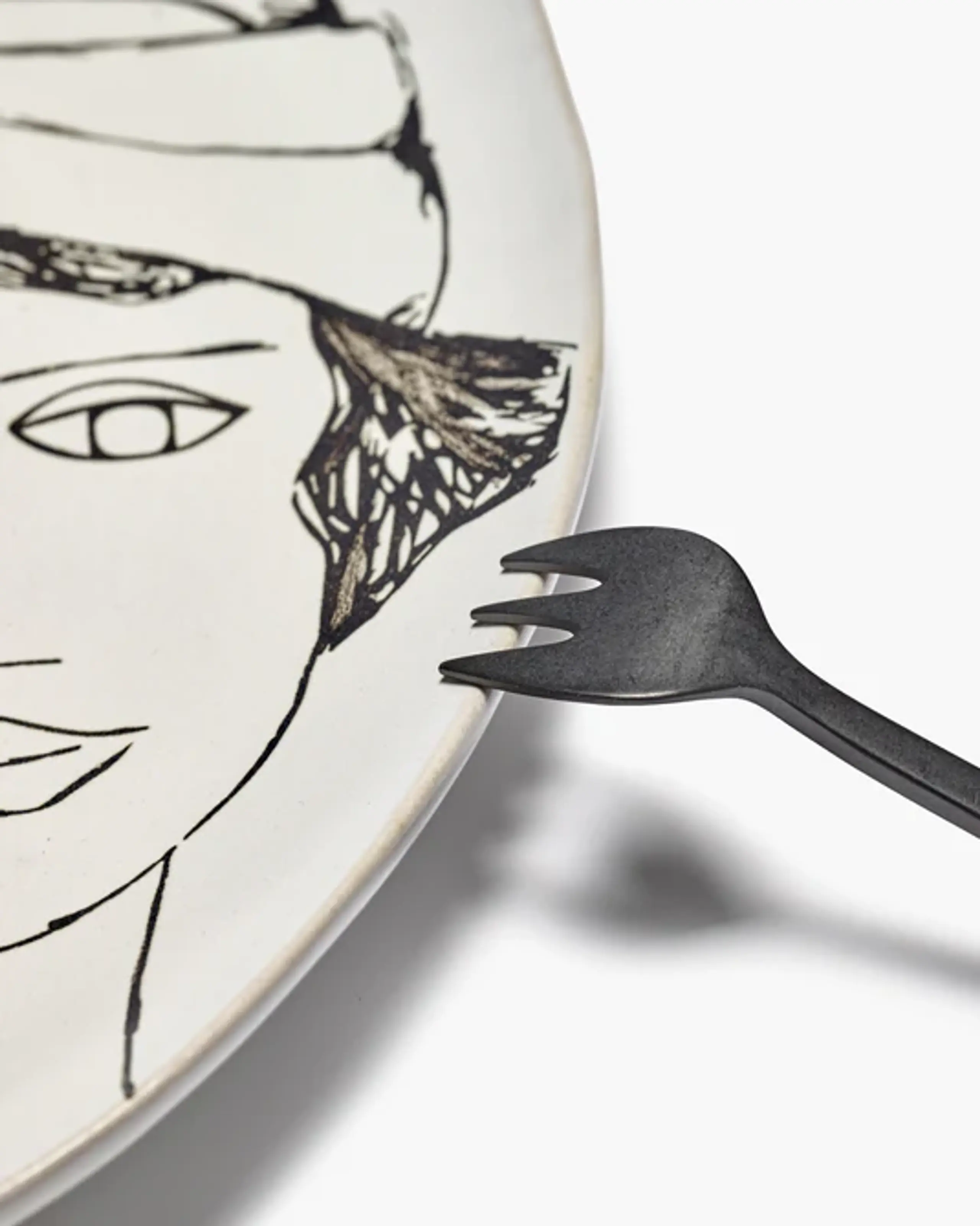 Serax - Plaque - Oval Plate La Mère - Off White