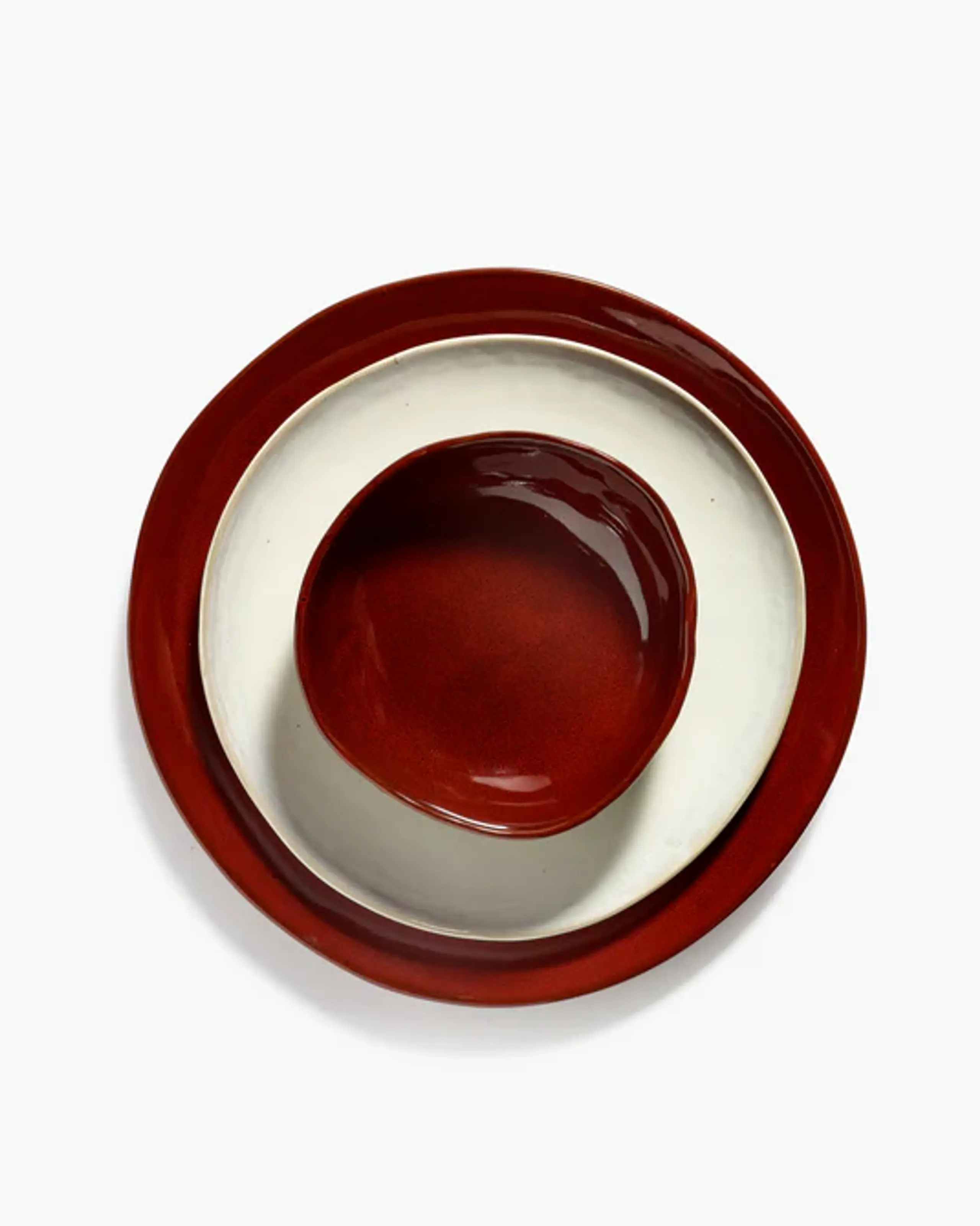 Serax - Placa - Plate La Mère - Off white L