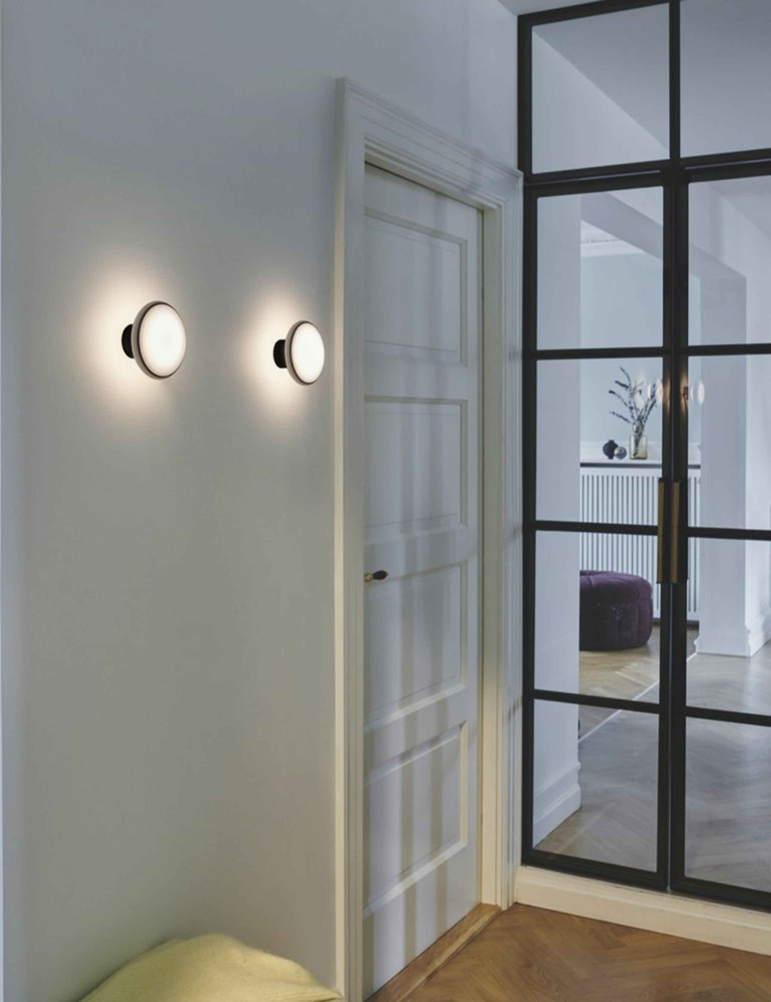 Shadelights - Wall lamp - ØS1 Wall lamp - Black / Black