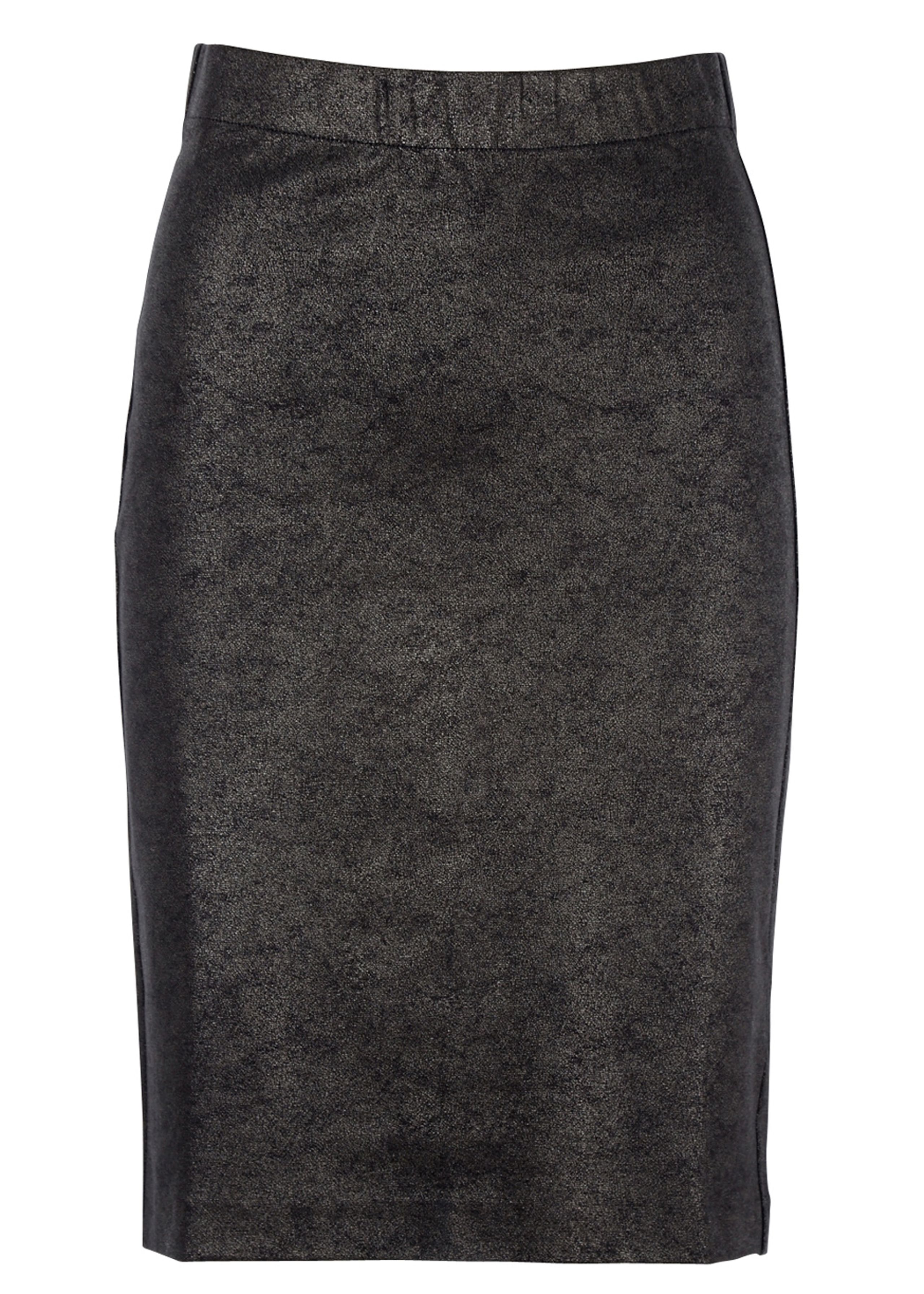 Filippa K - Skirt - Shiny Pencil Skirt - Coated Black
