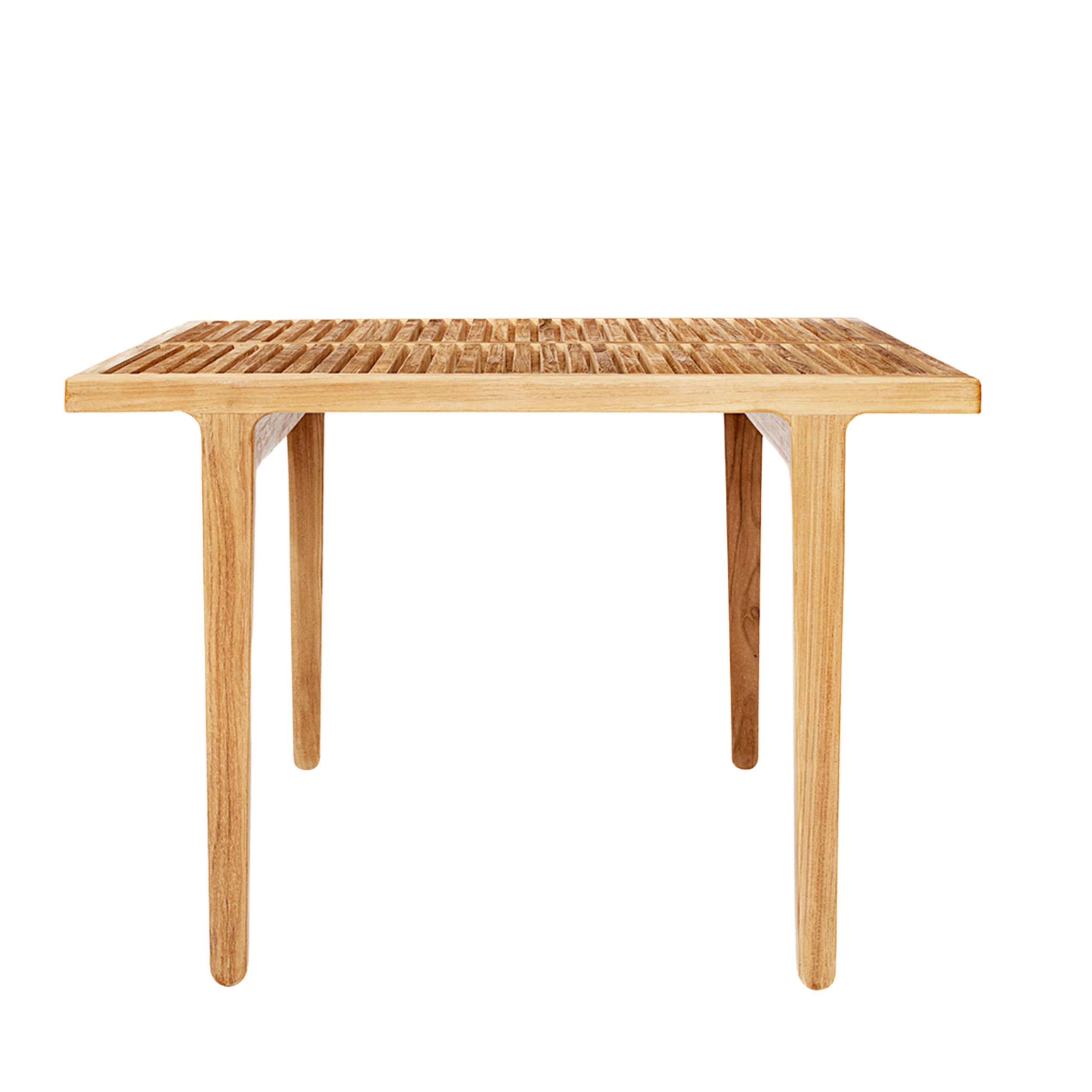 Sibast Furniture - Gartentisch - Rib Dining Table - Teak 100