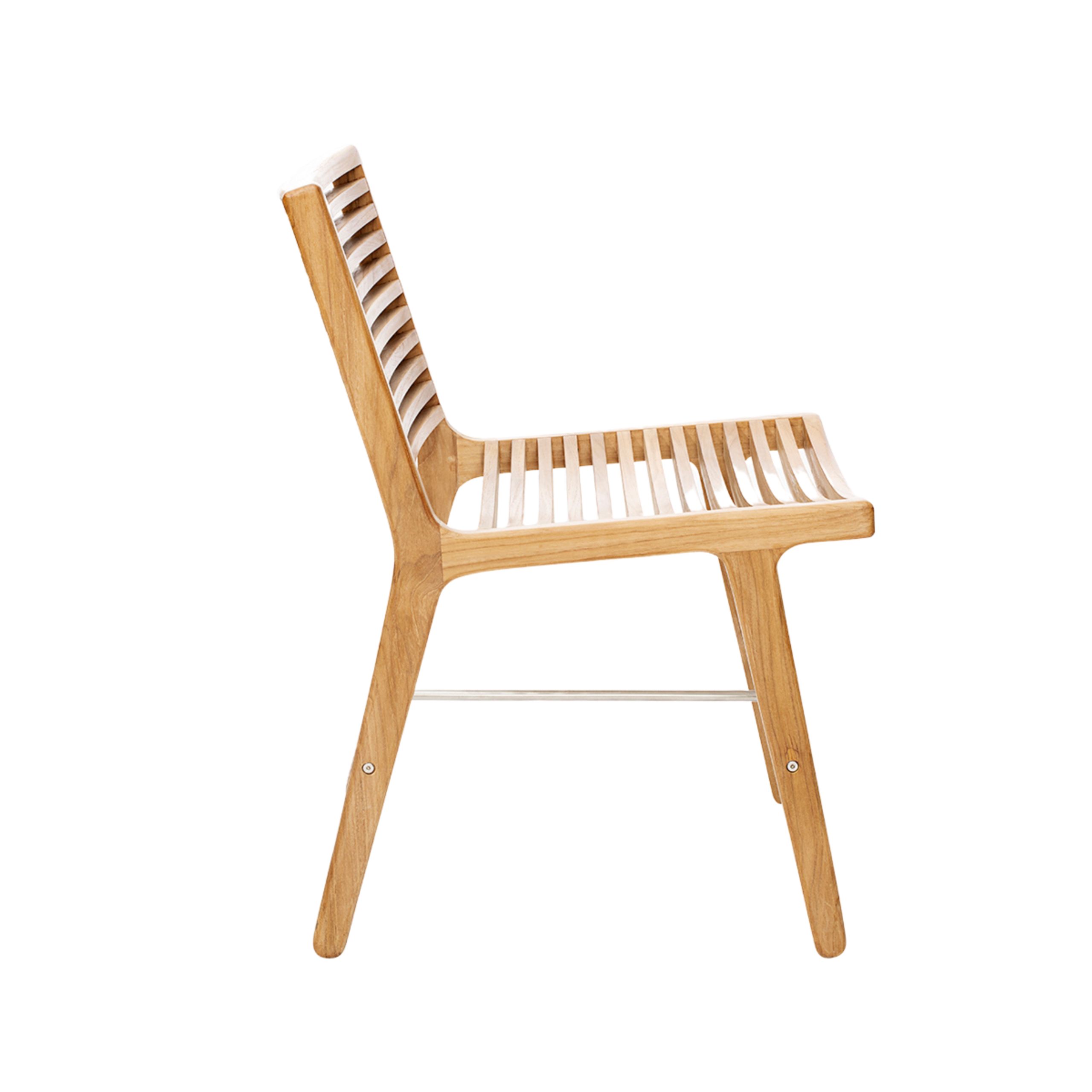 Sibast Furniture - Garden chair - Rib Dining Chair - Teak