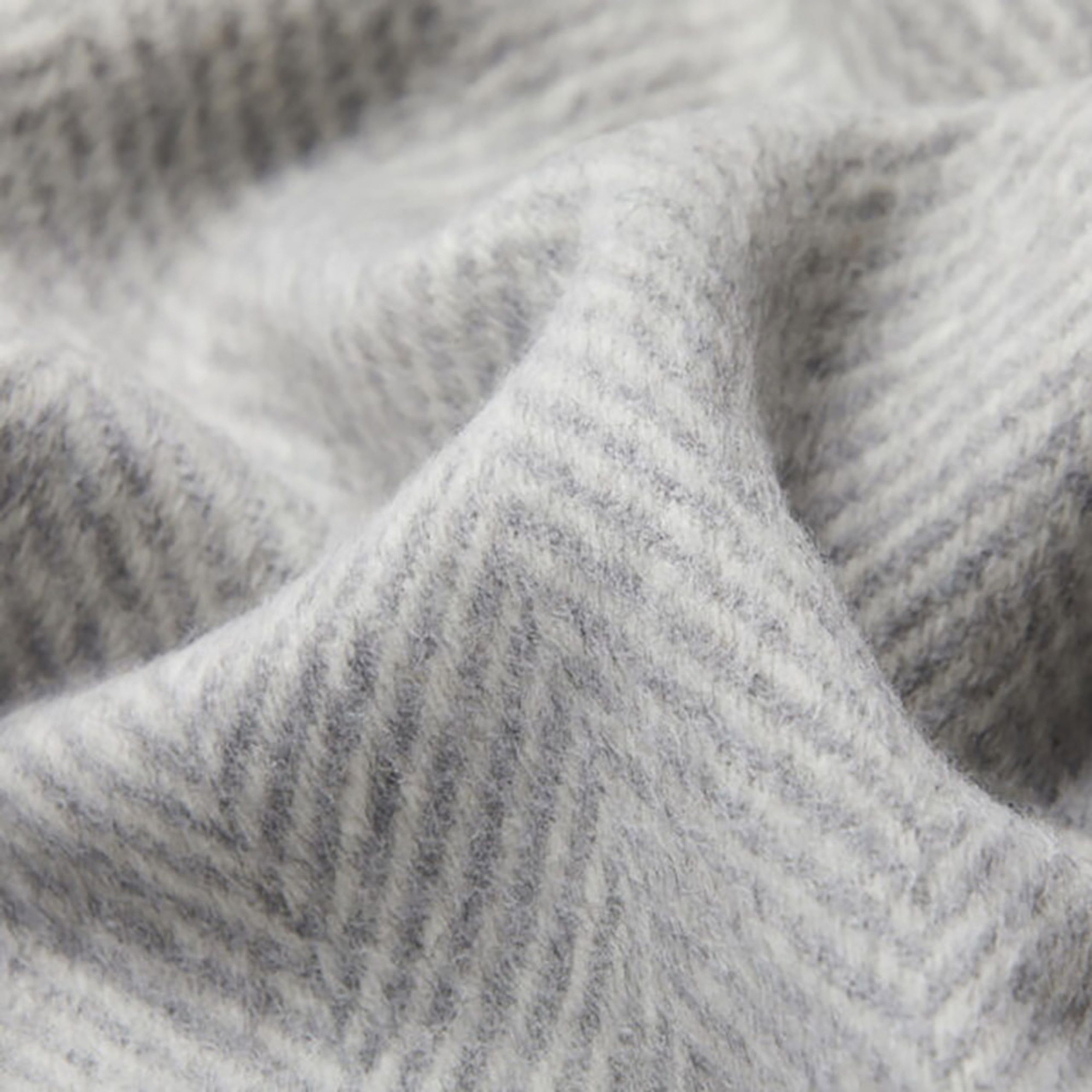 Sibast Furniture - Plaid - Alpaca Herringbone Throw - Grey