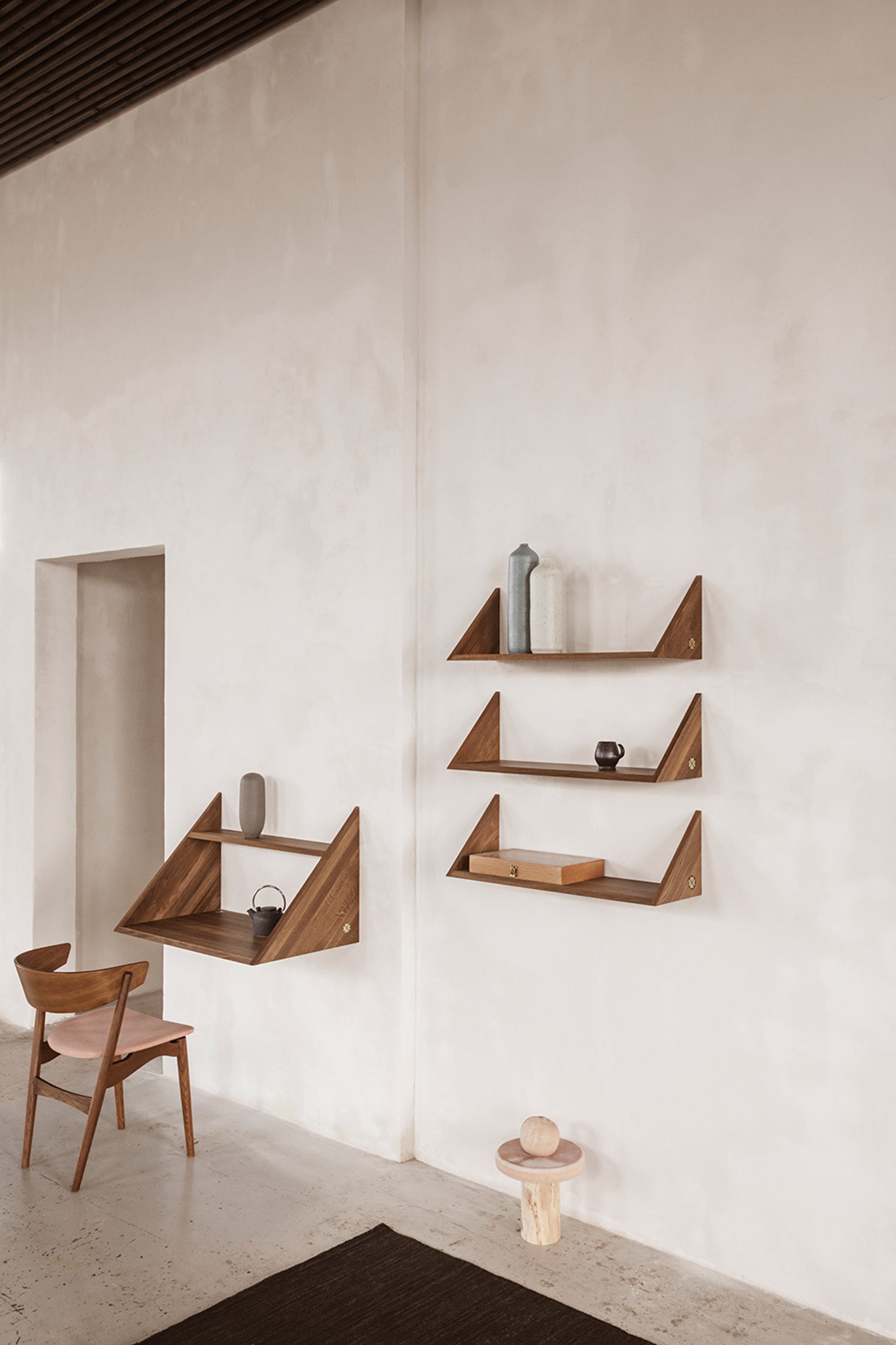 Sibast Furniture - Desk - Xlibris Wall Desk - Natural Oiled Oak