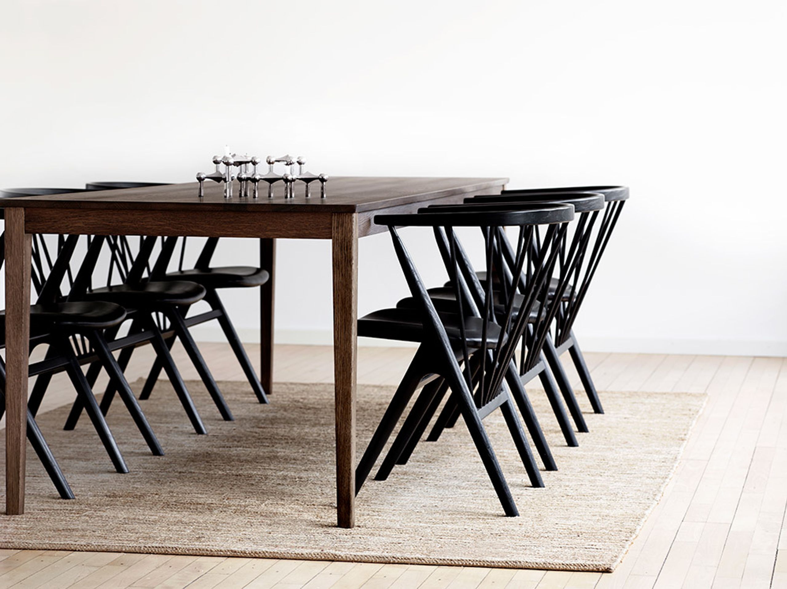 Sibast Furniture - Dining Table - Sibast No.2 Table - Smoked Oak