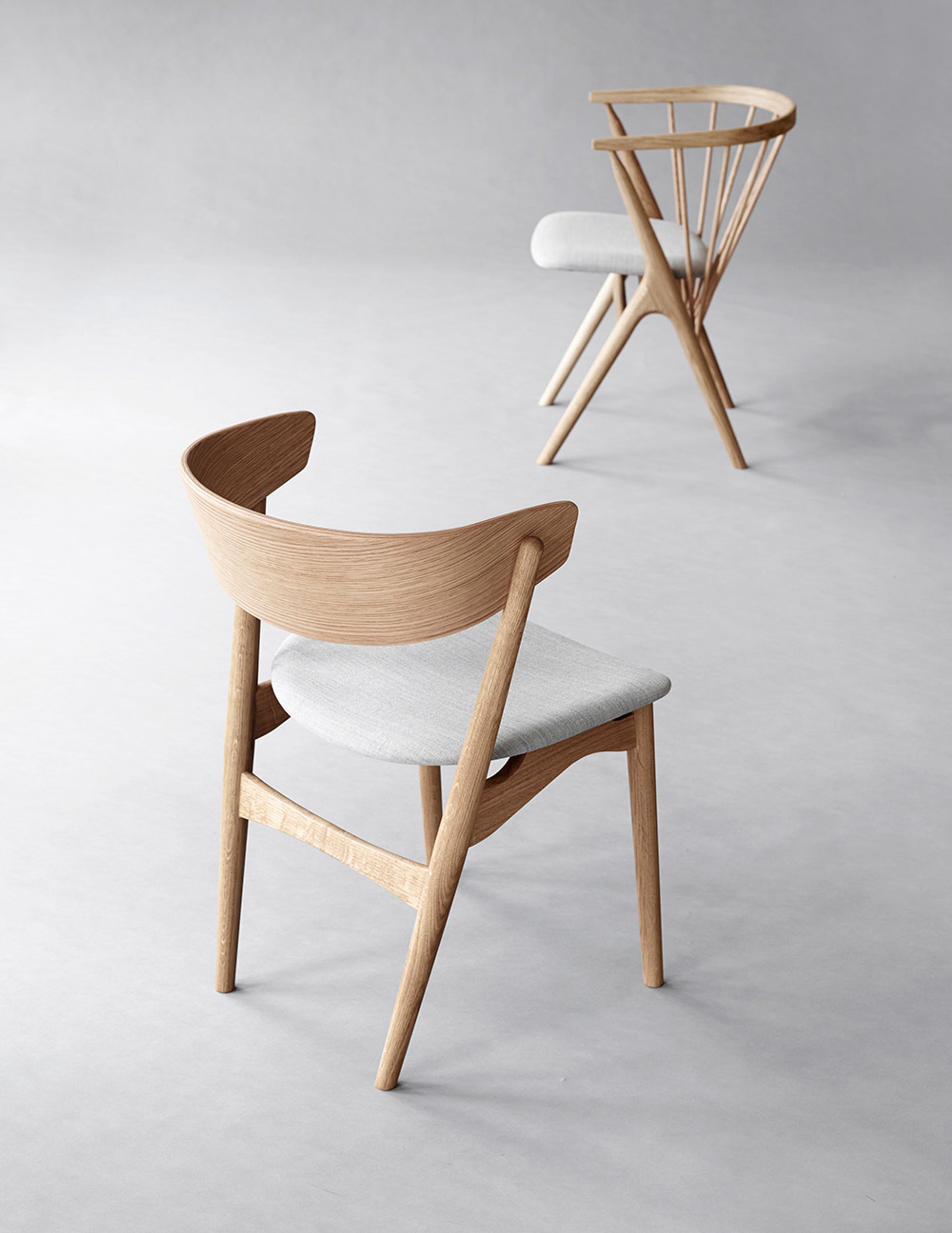 Sibast Furniture - Spisebordsstol - Sibast No.7 Dining Chair - Soaped Oak