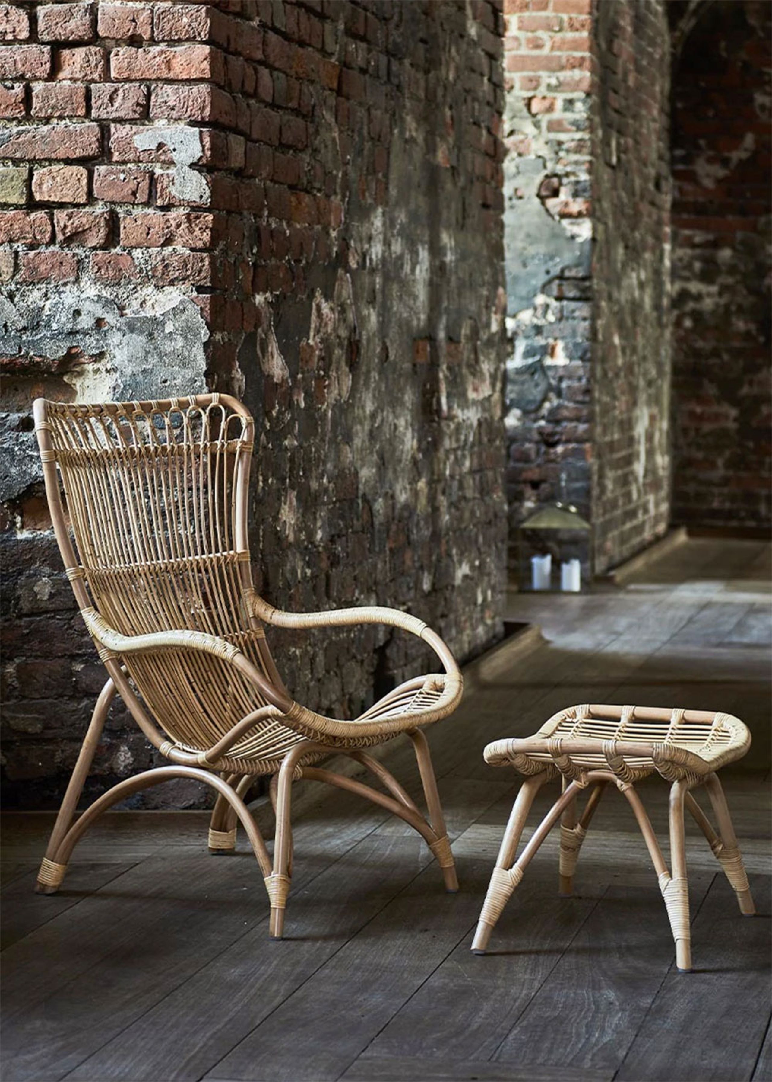 Sika - Fotpall - Monet Fodskammel - Black