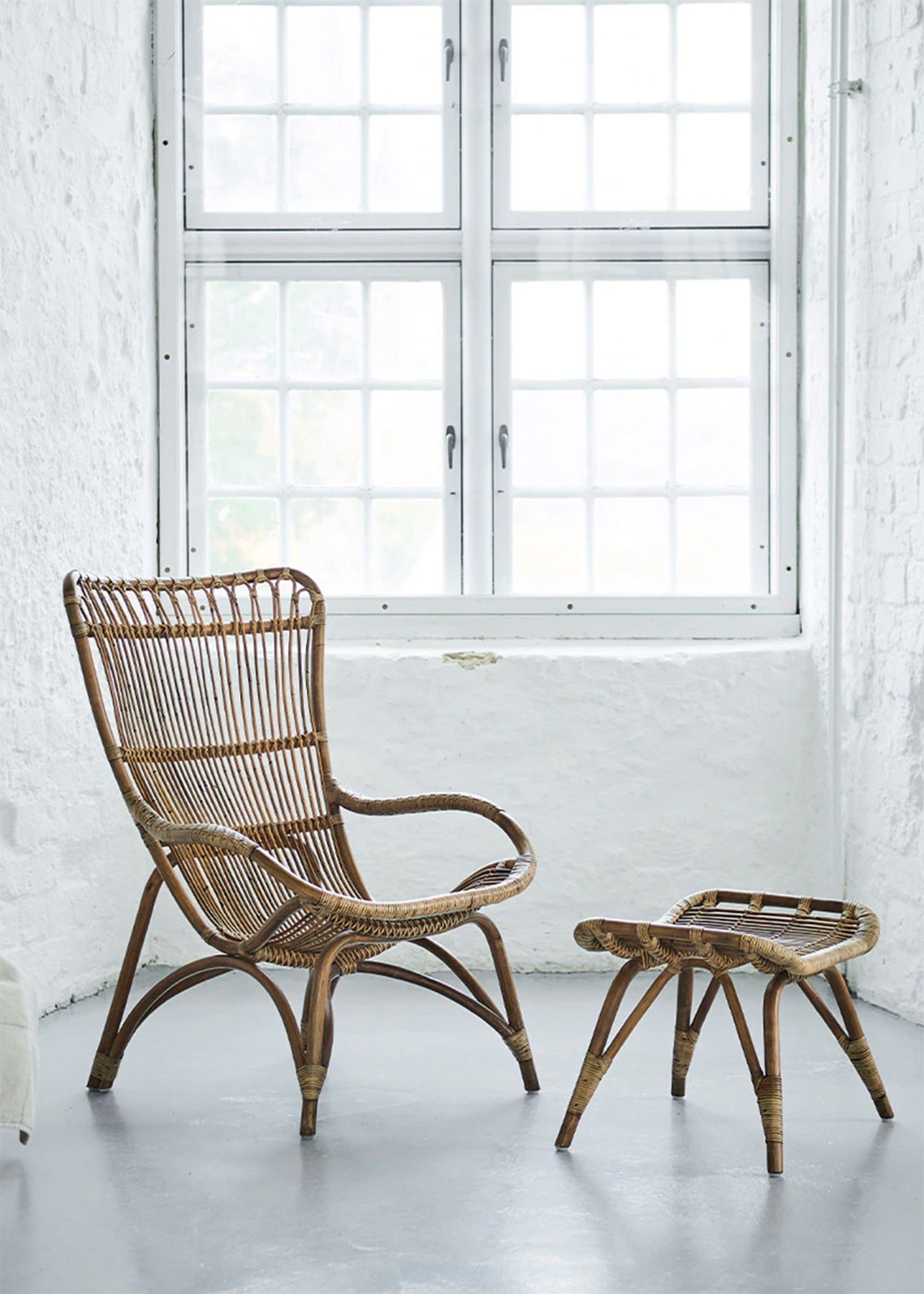 Sika - Fotpall - Monet Fodskammel - Black