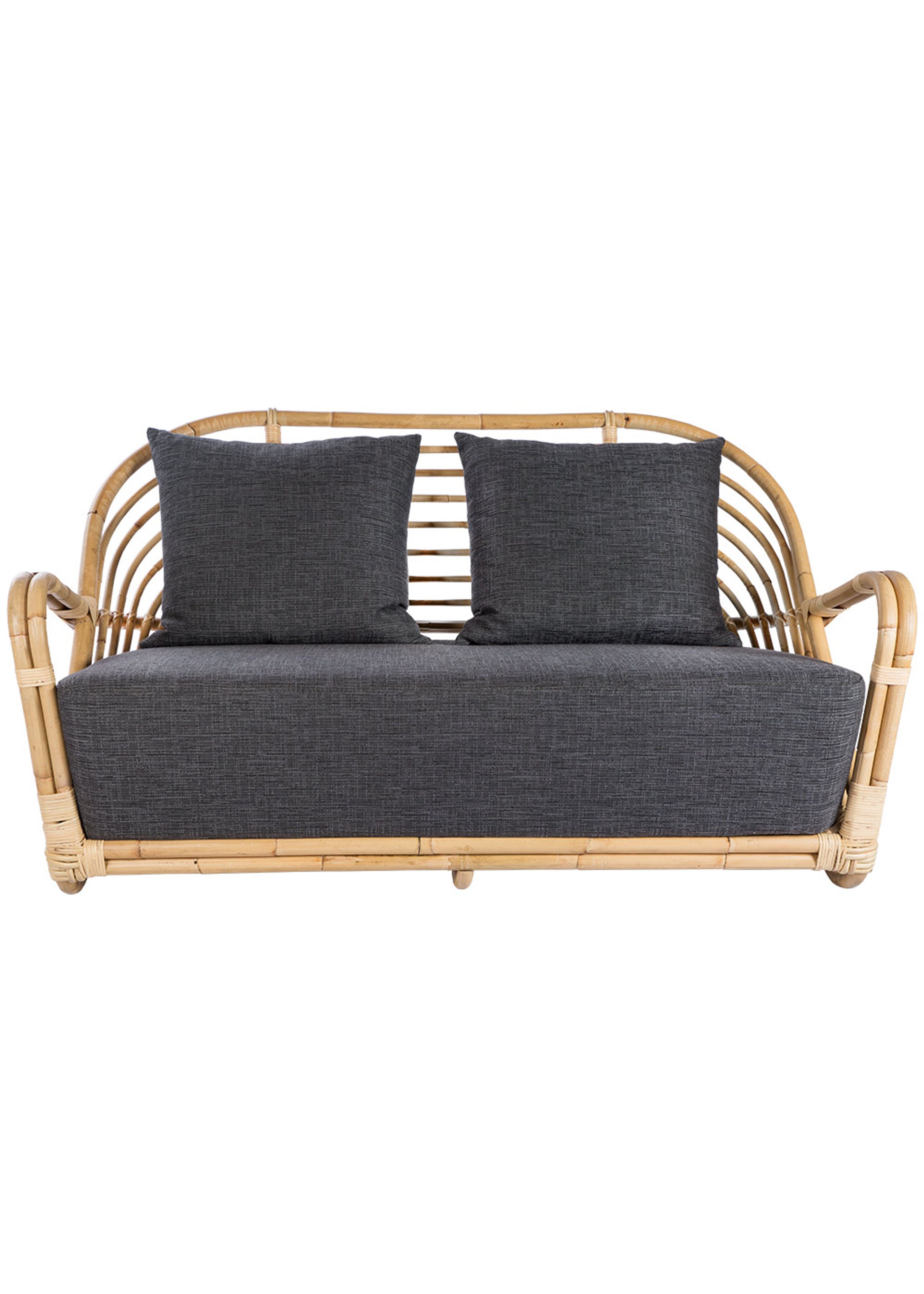 Sika - Sofa - Charlottenborg 2-personers sofa - Natur - Dark Blue