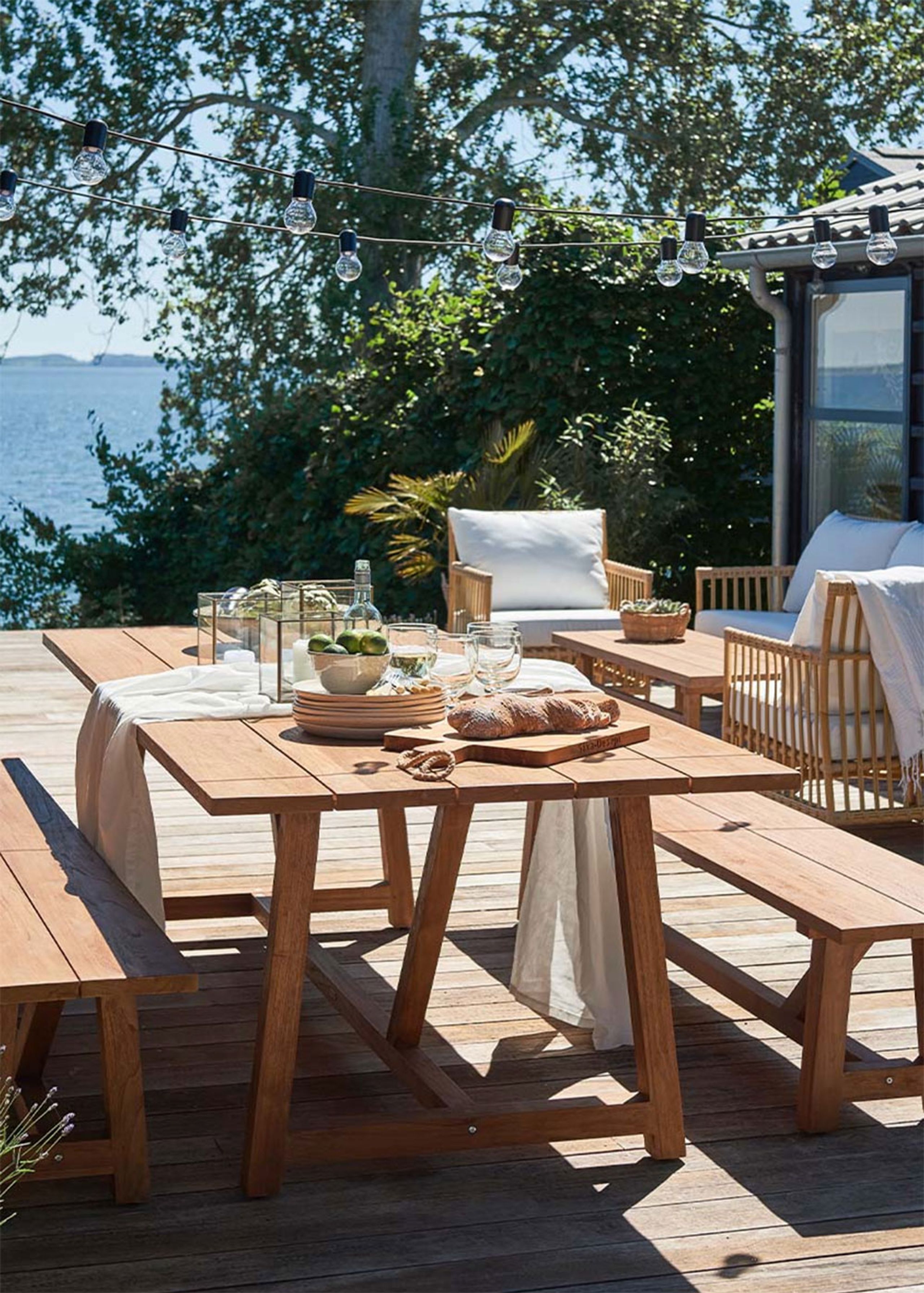 Sika - Spisebord - George Teak Spisebord - 240 x 100 cm