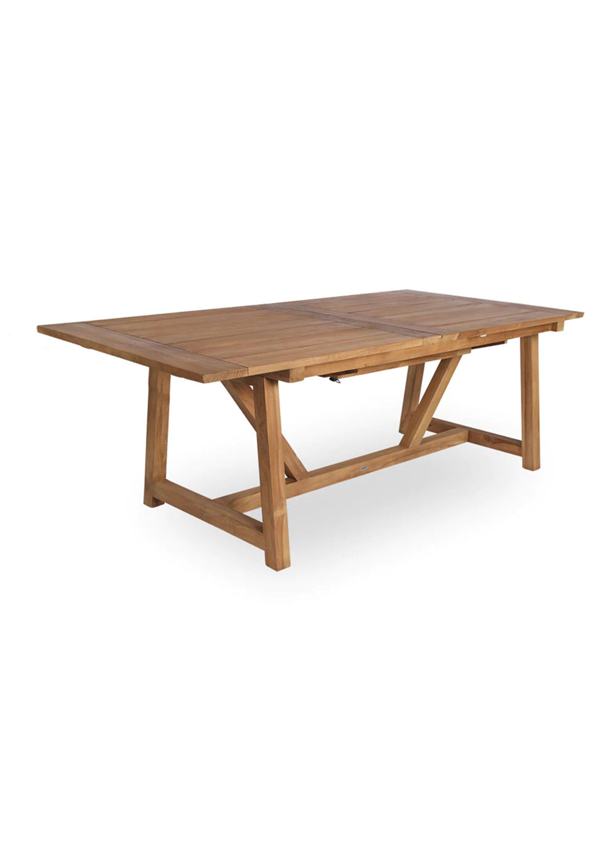 Sika - Dining Table - George teak Udtræksbord - 200/280 x 100 cm