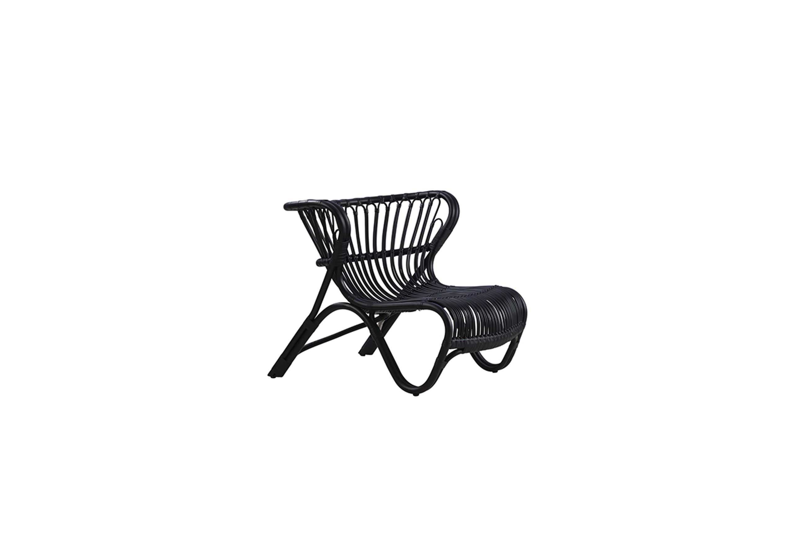 Sika - Chaise - Fox Chair - Black