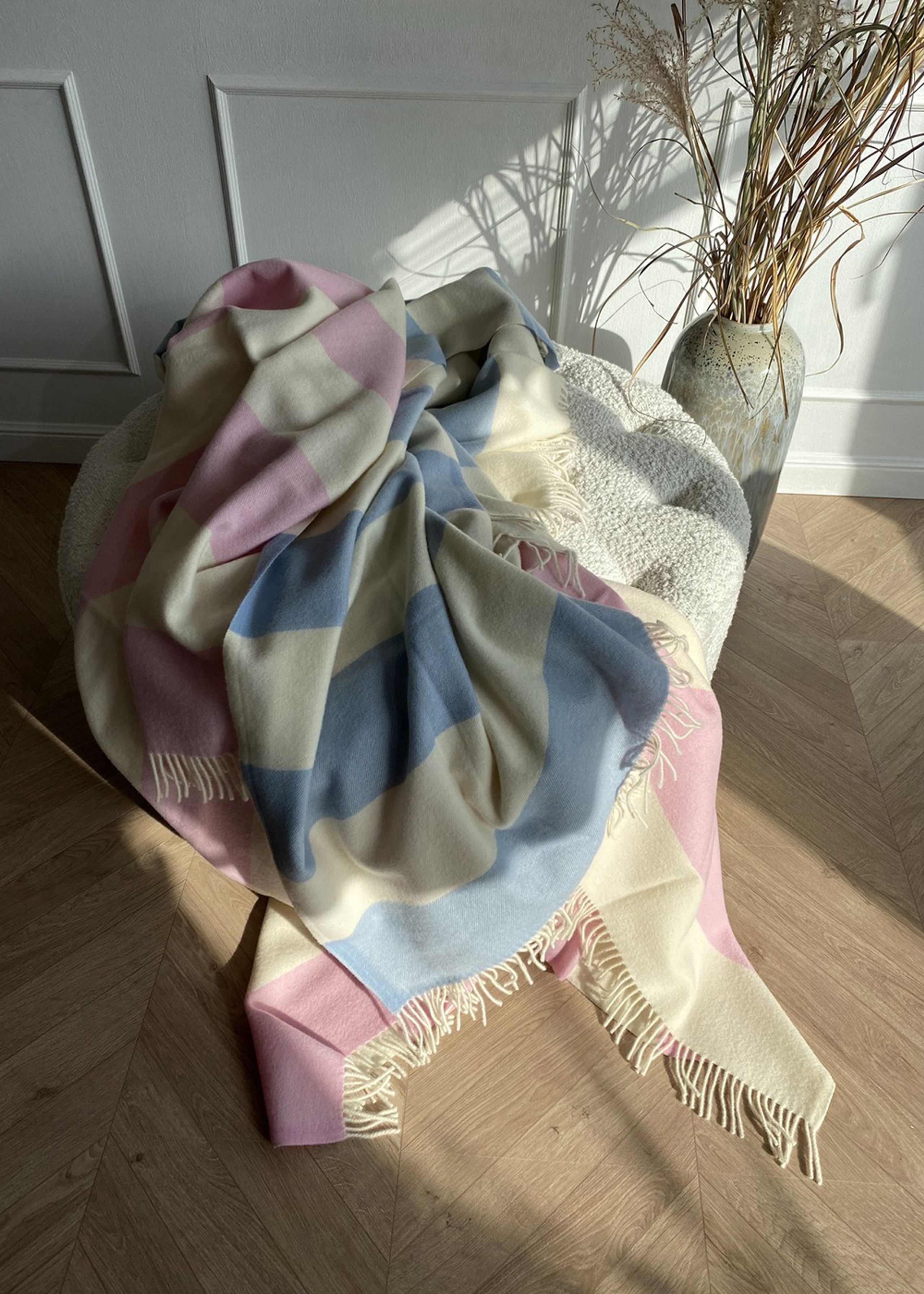 Silkeborg Uld - Placa - The Sweater Plaid - Rose