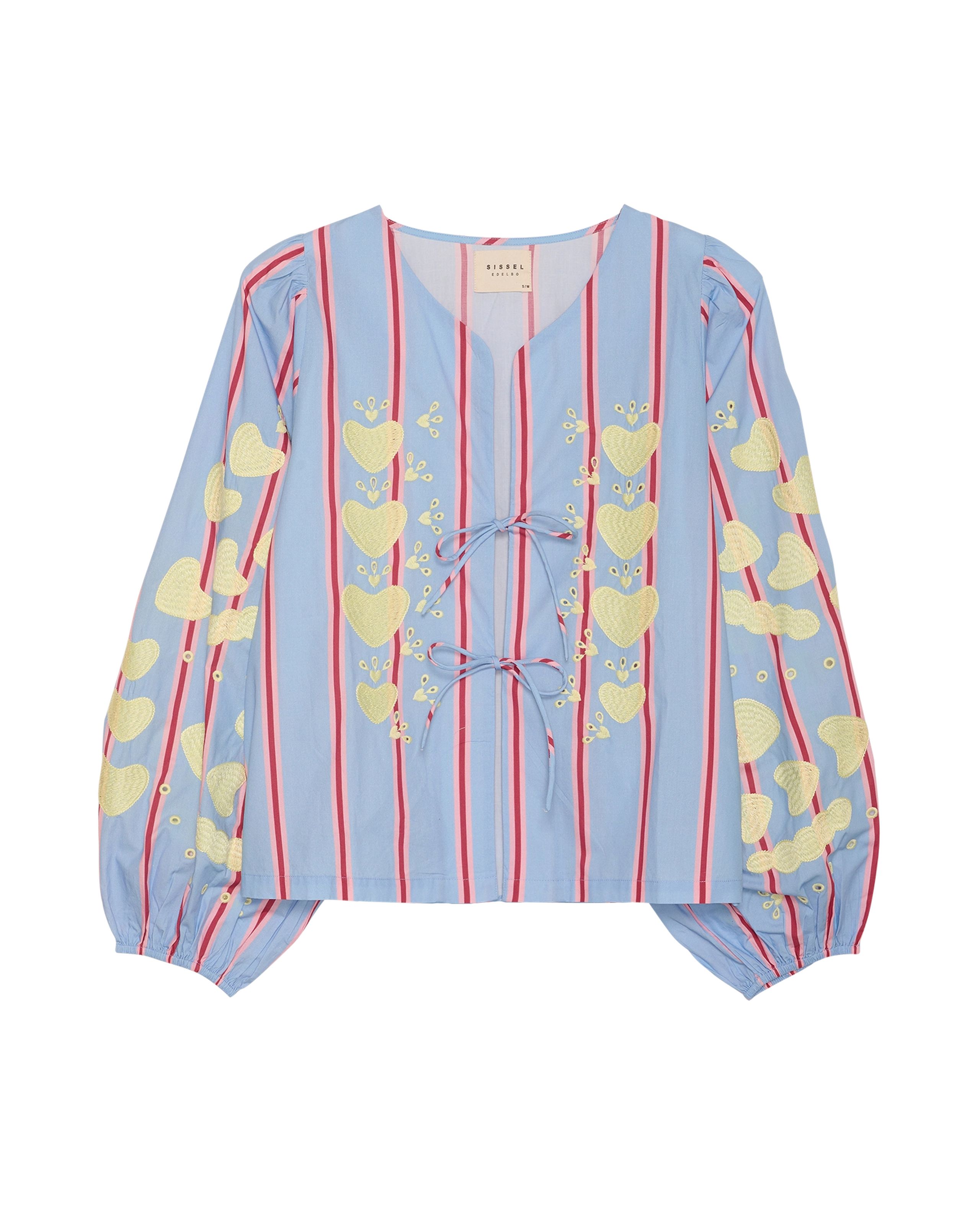 Sissel Edelbo - Bluse - Elisabeth Top - Bluebell Stripes