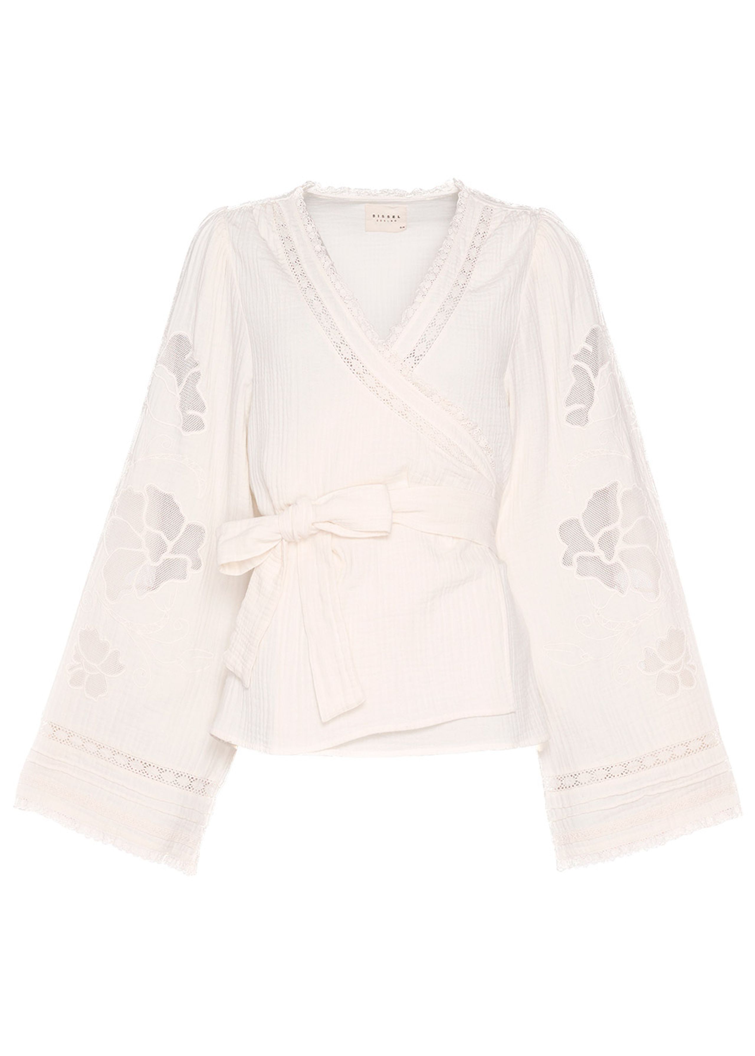 Sissel Edelbo - Camicetta - Winfrey Organic Cotton Wrap Top - Off White