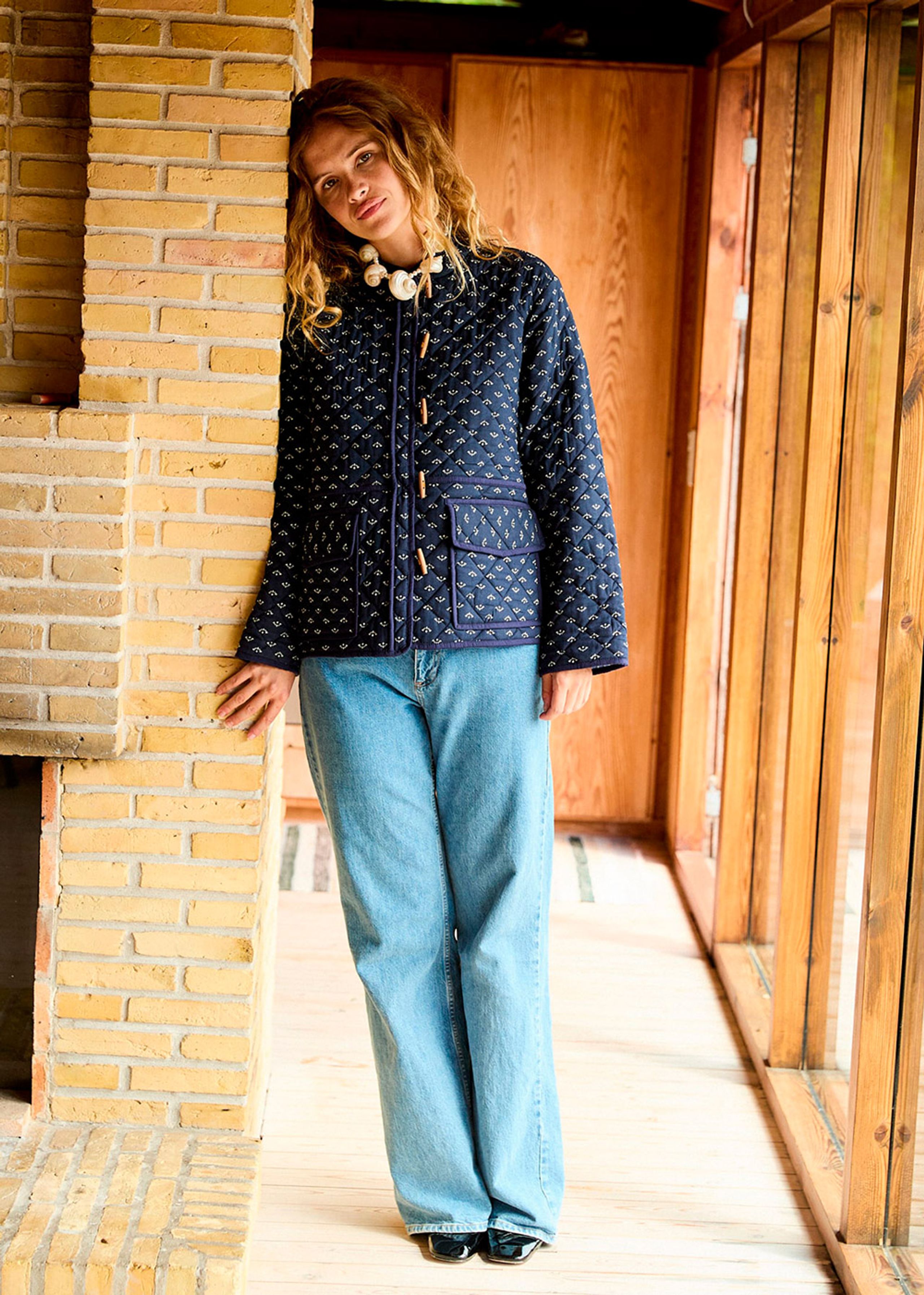 Sissel Edelbo - Jacket - Adriane Jacket - Navy Peacock