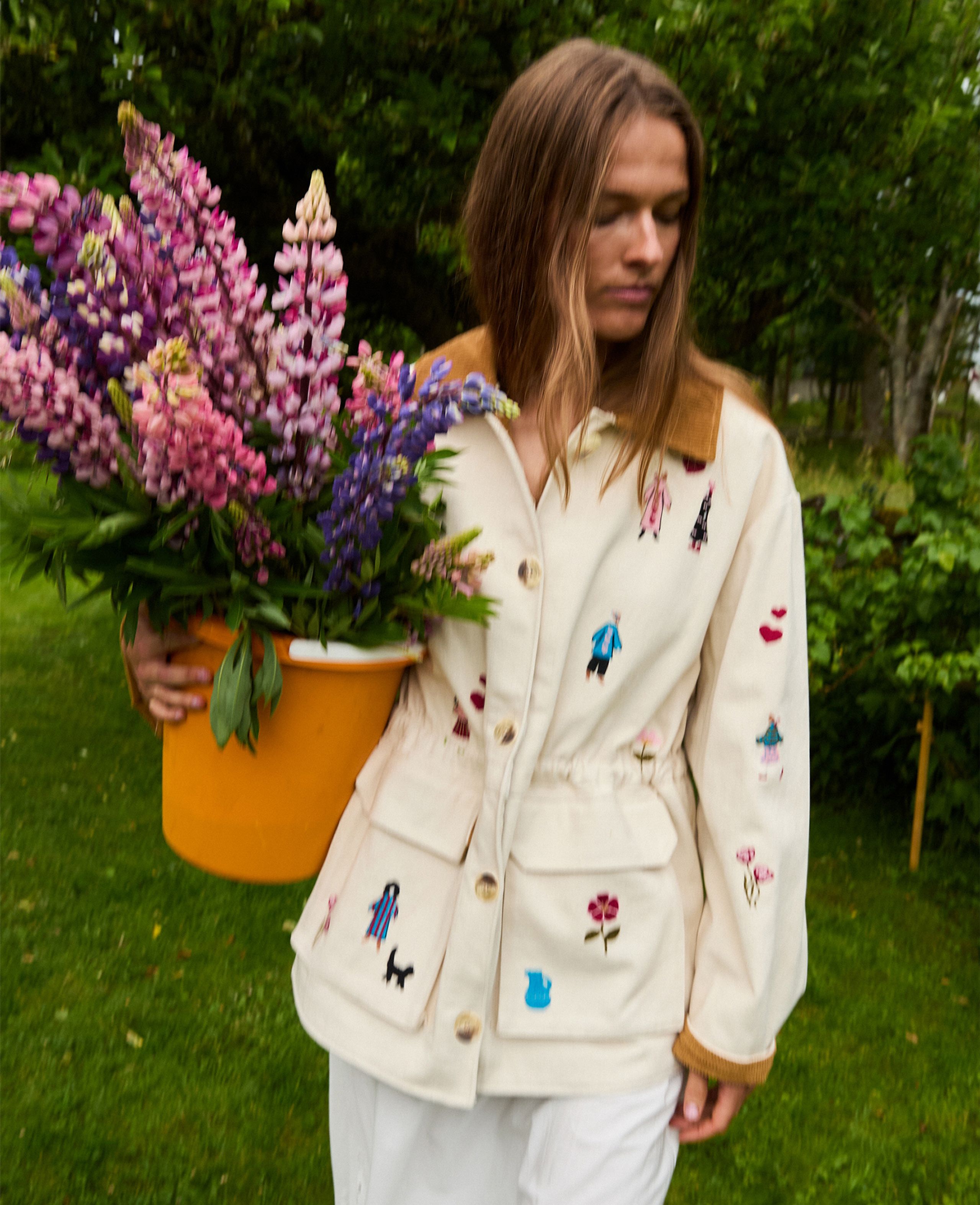 Sissel Edelbo - Takki - Cara Jacket - White Swan