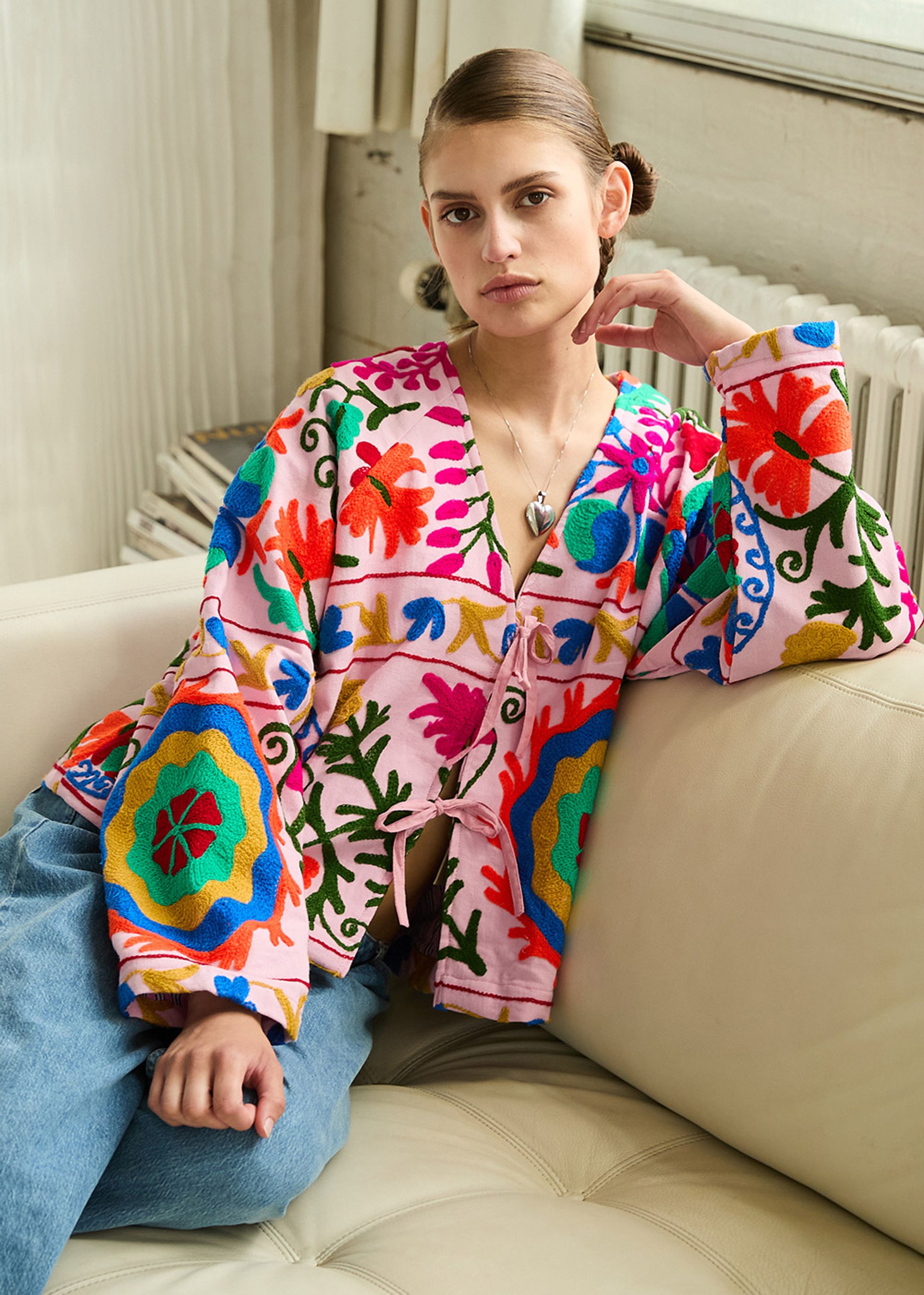 Sissel Edelbo - Jacke - Fie Jacket - Rose Suzani