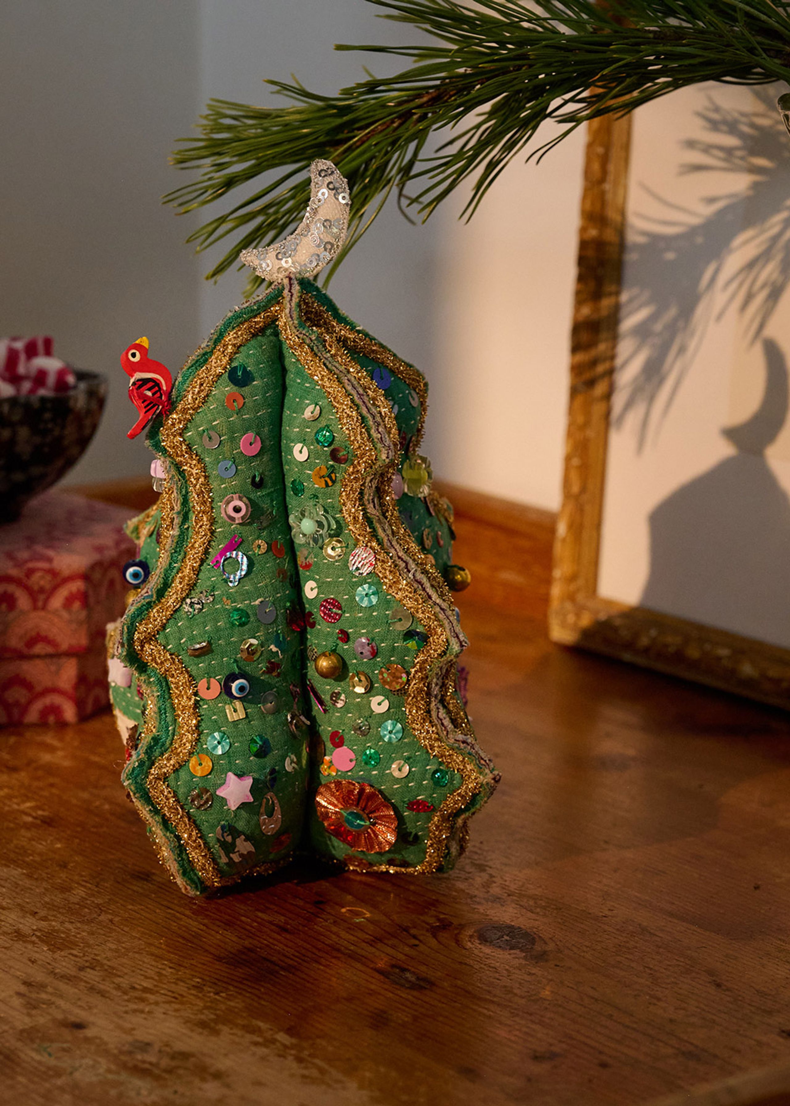 Sissel Edelbo - Julepynt - Glitter Tree - Gold