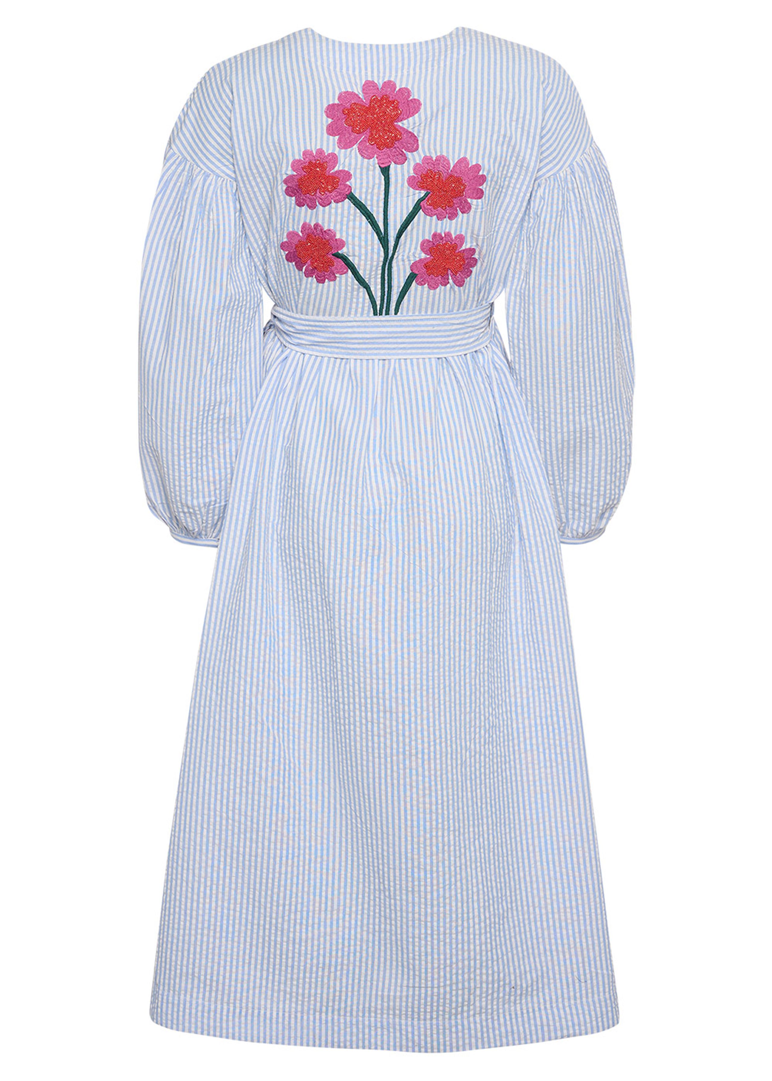 Sissel Edelbo - Kjole - Caro Dress - Cashmere Blue