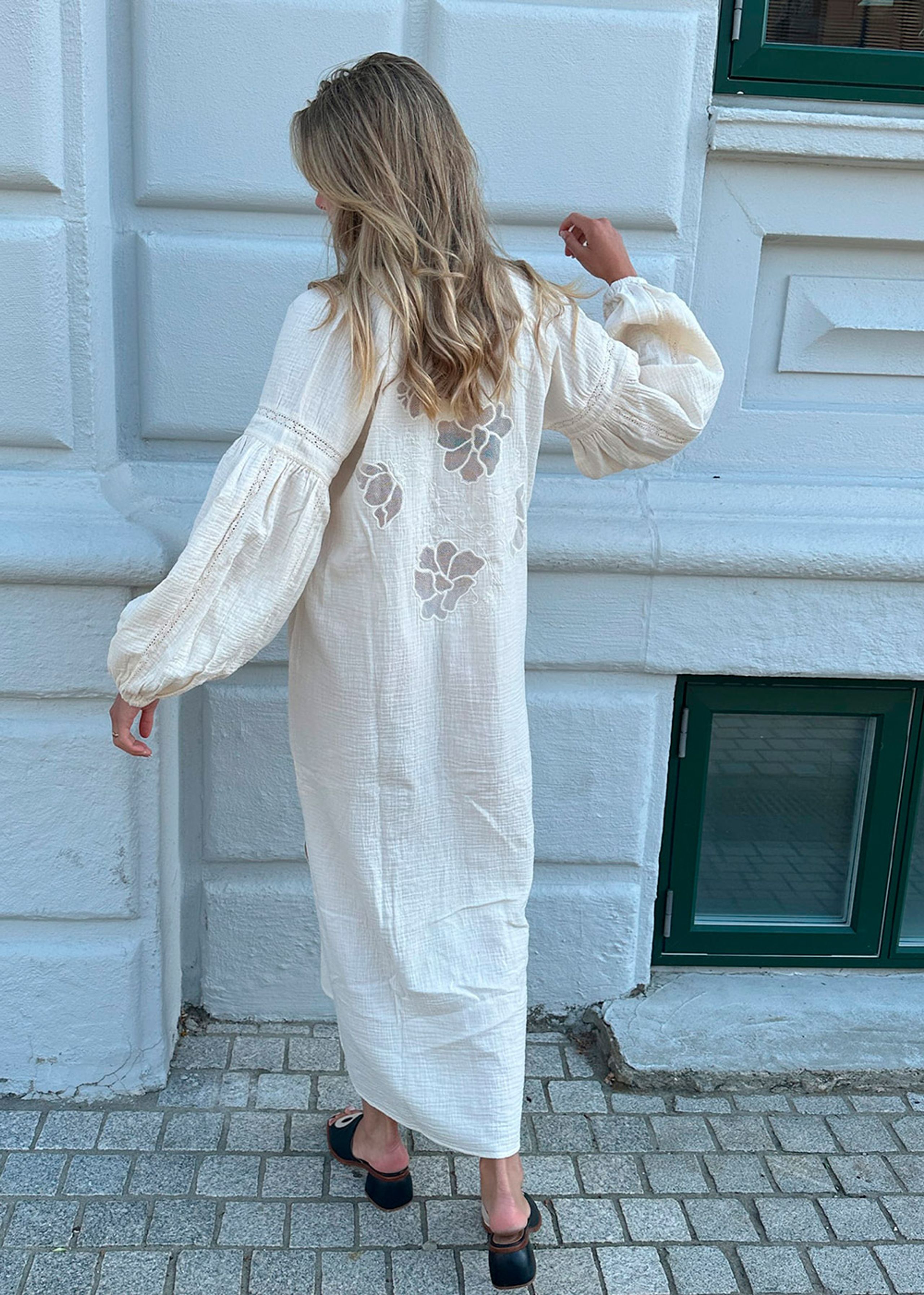 Sissel Edelbo - Robe - Cody Organic Cotton Caftan - Off White