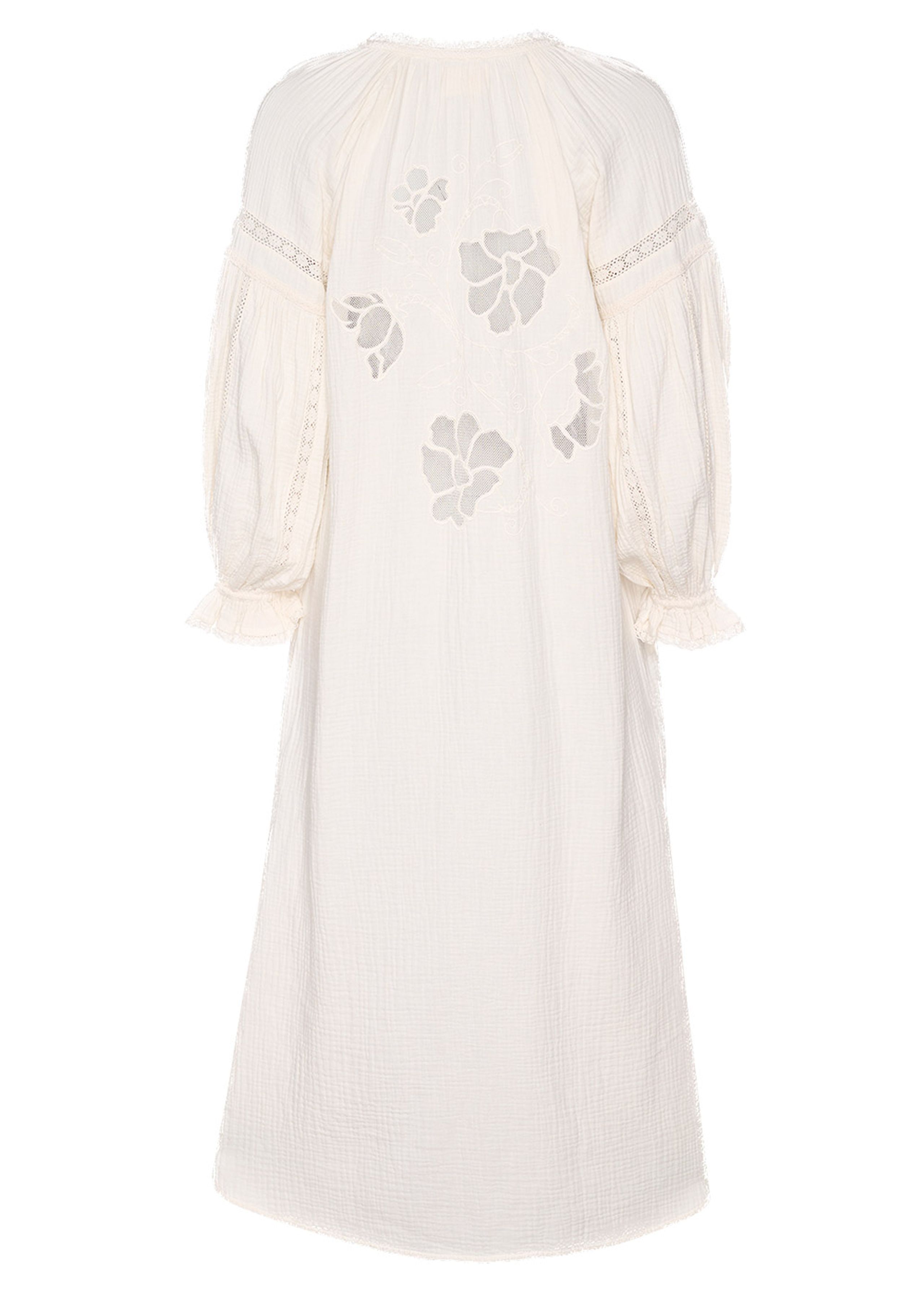 Sissel Edelbo - Robe - Cody Organic Cotton Caftan - Off White