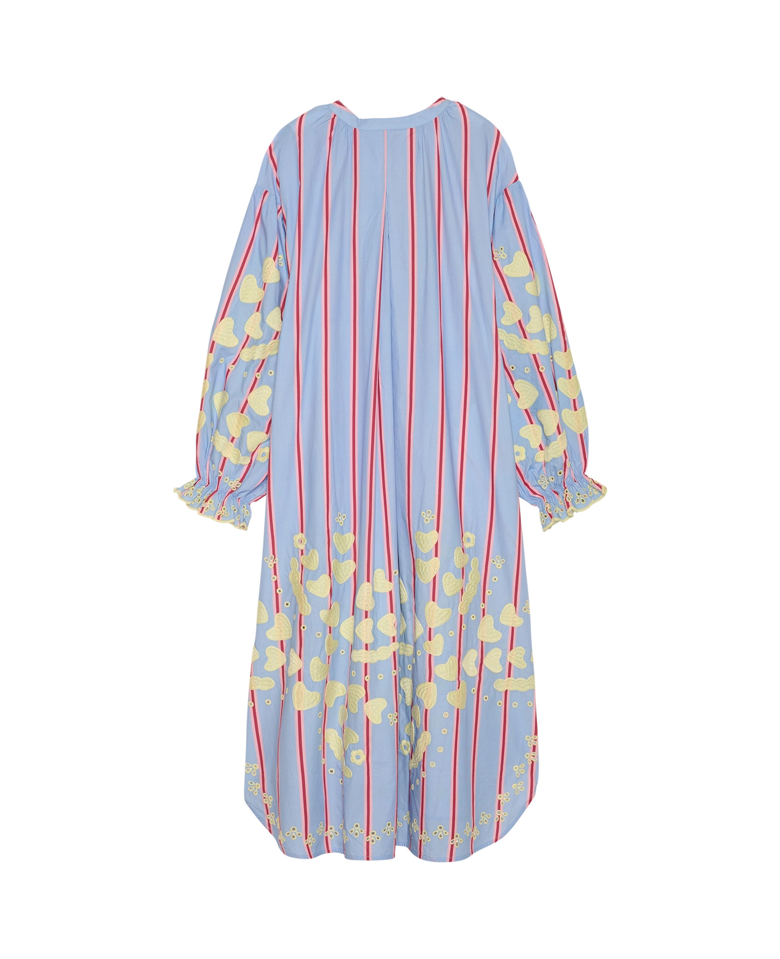 Sissel Edelbo - Dress - Elisabeth Dress - Bluebell Stripes