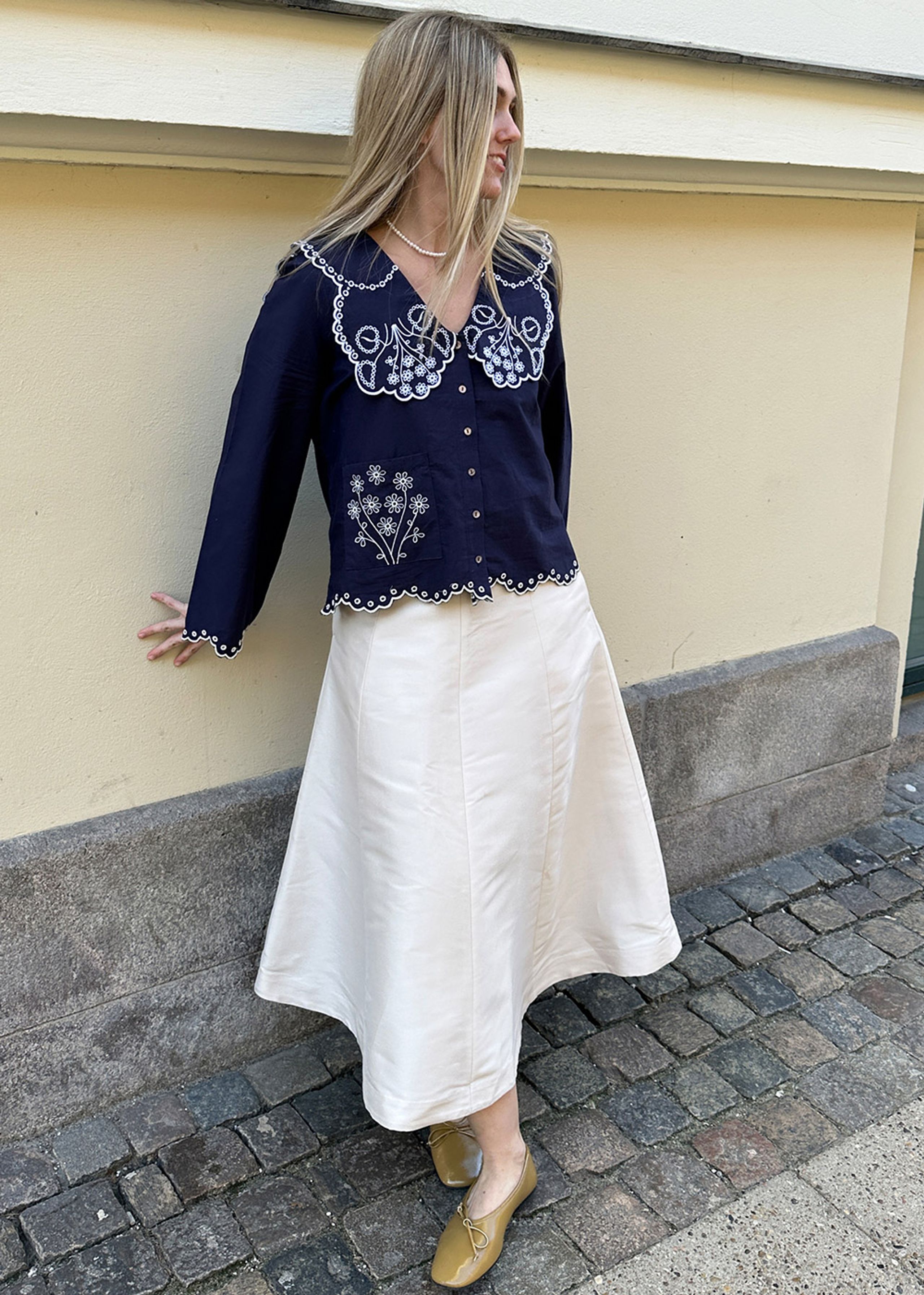 Sissel Edelbo - Košile - Elysia Shirt - Navy