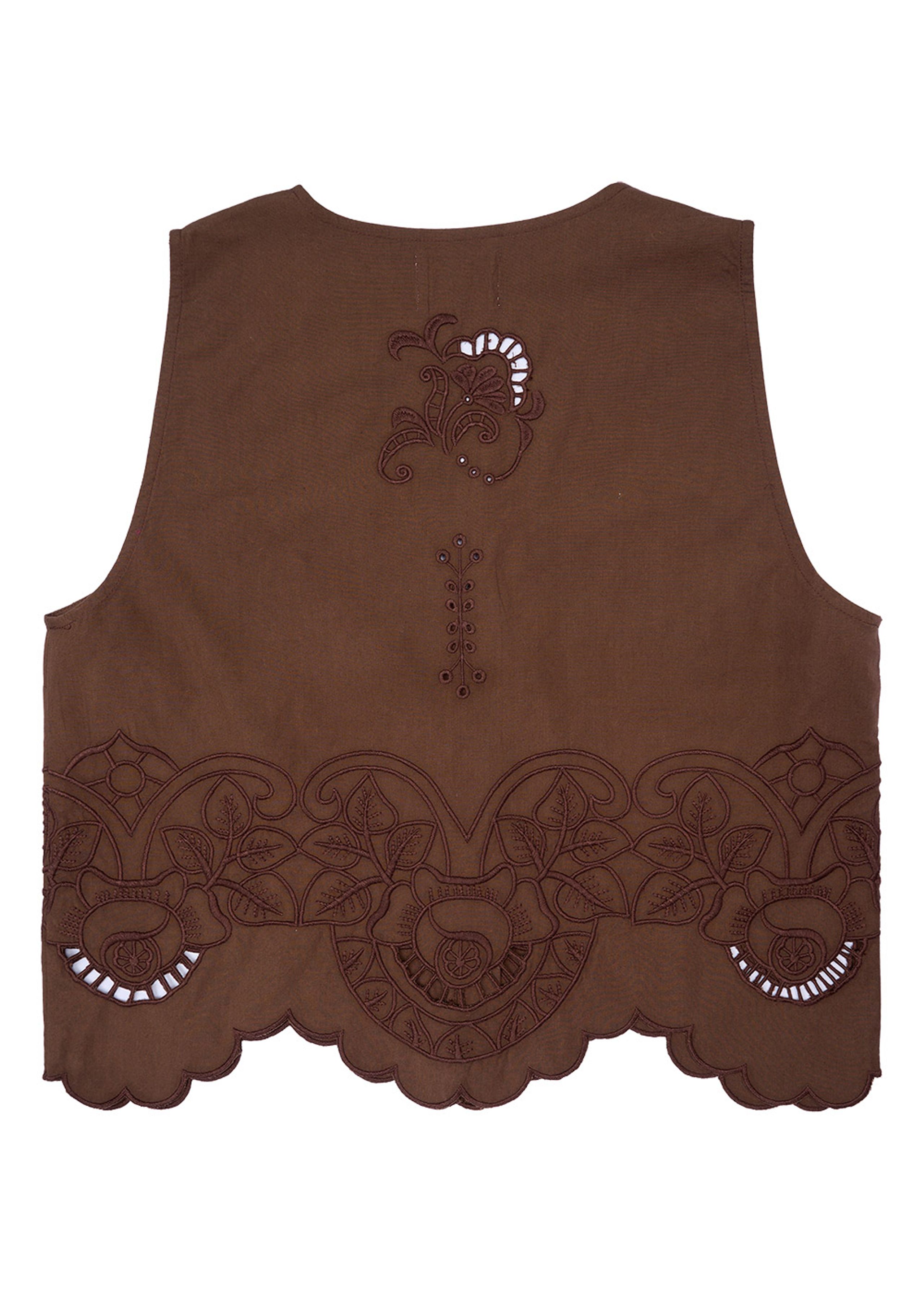 Sissel Edelbo - Top - Celestine Top - Soft Brown