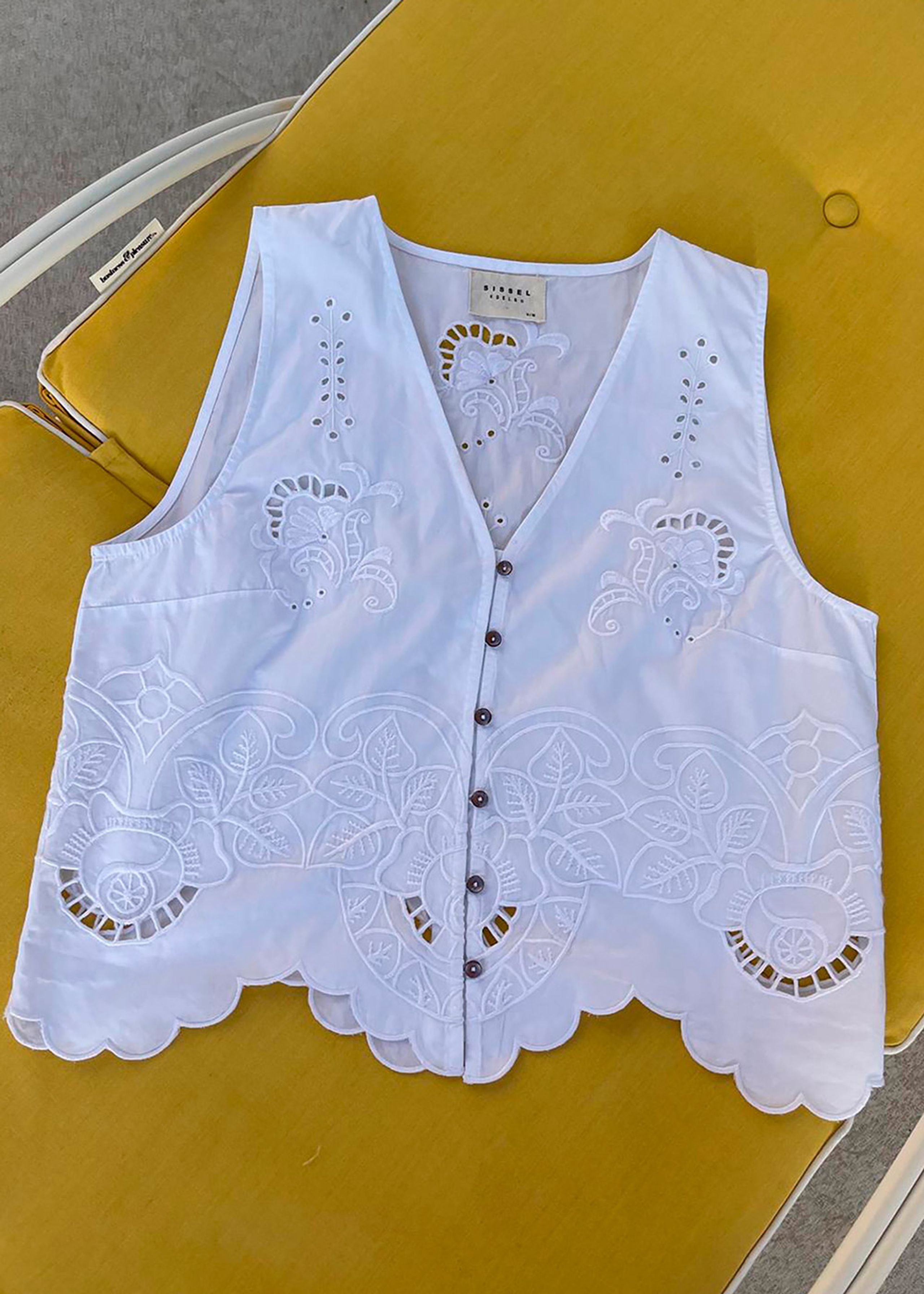 Sissel Edelbo - Top - Celestine Top - White