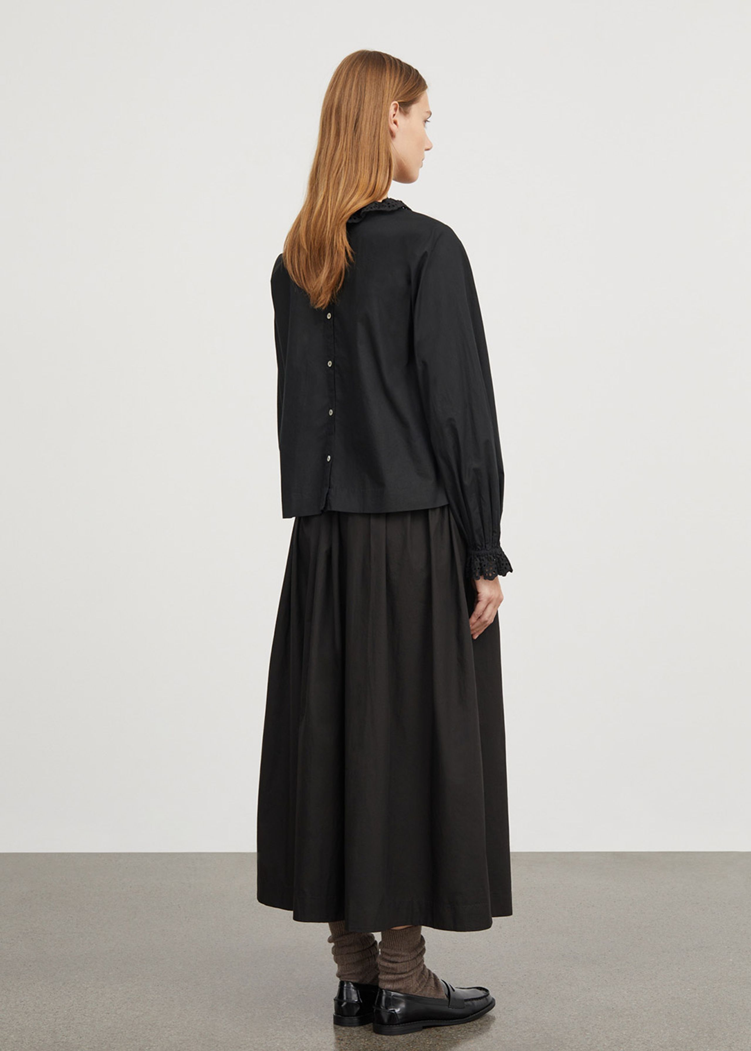 Skall Studio - Blouse - Cornflower Blouse - Black