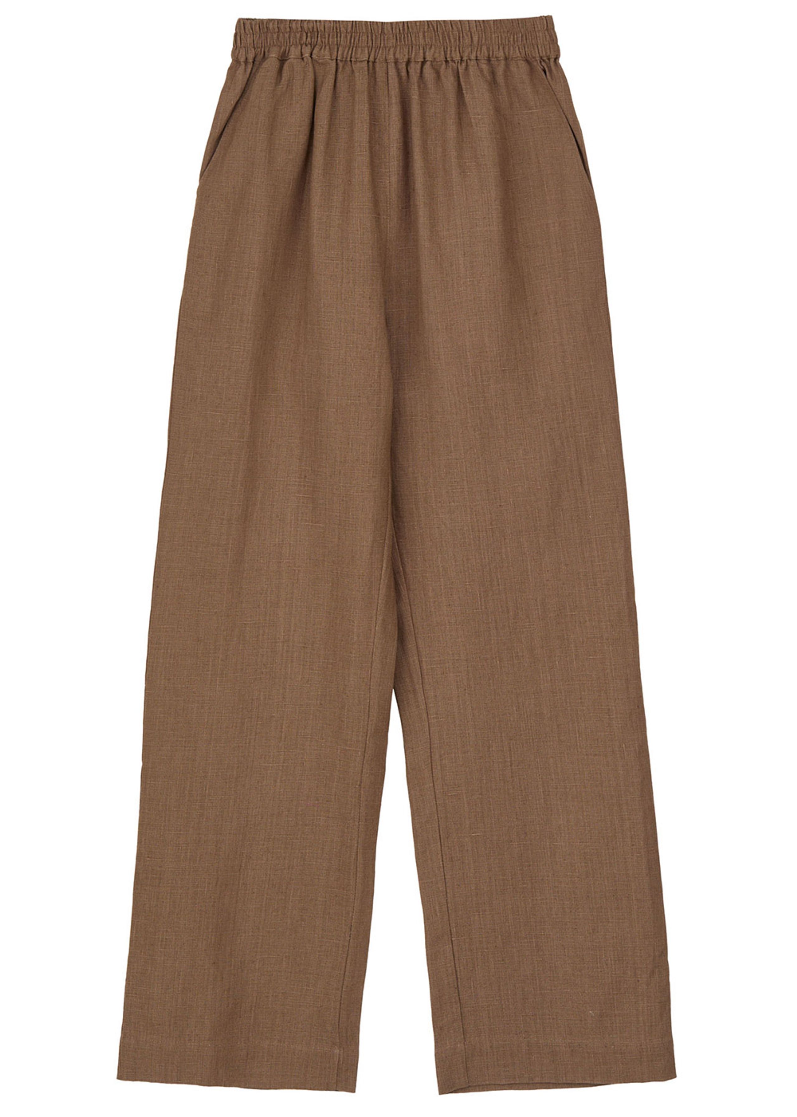Skall Studio - Pantalon - Claudia Pants - Cedar brown
