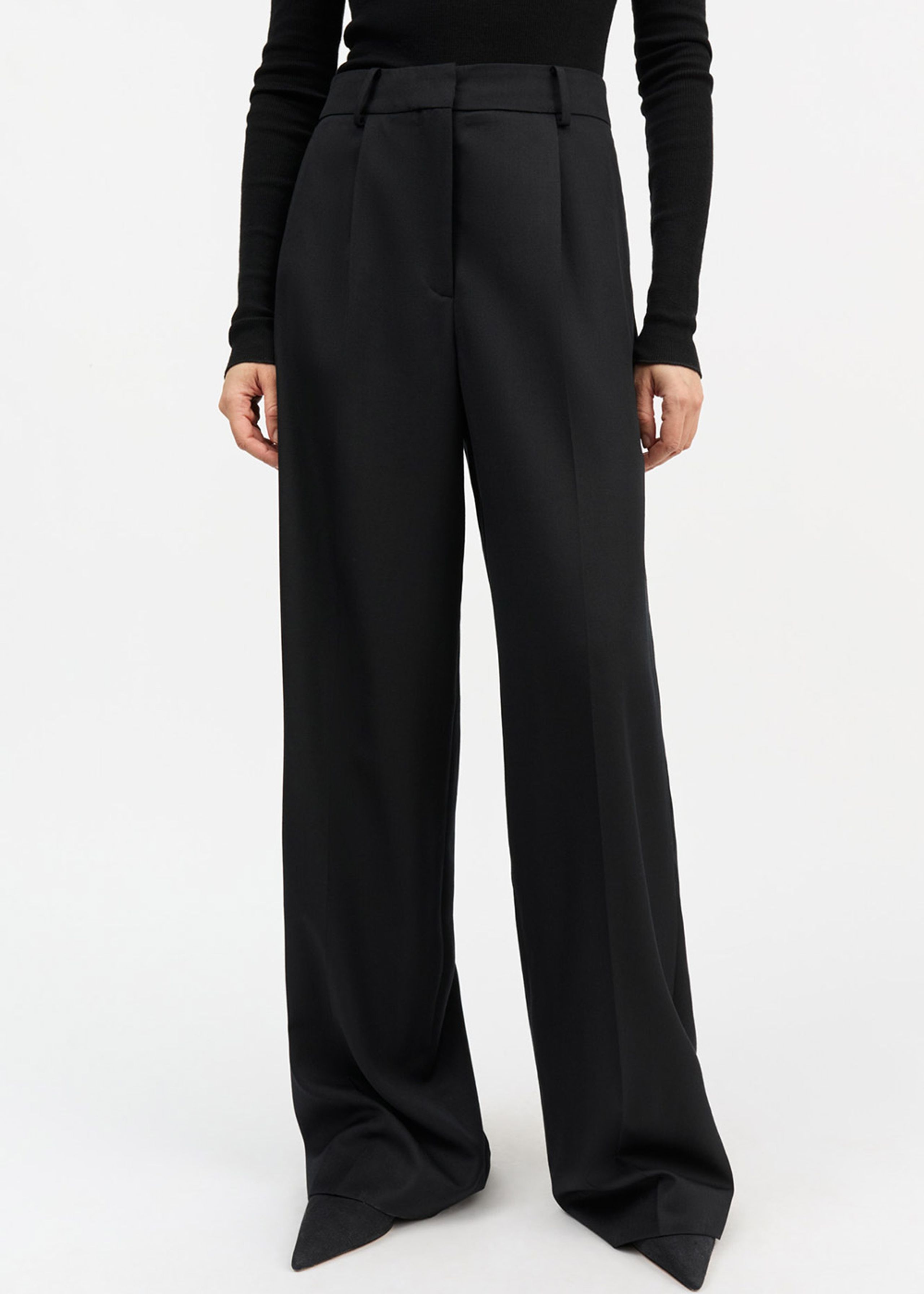 Skall Studio - Pants - Thom Trousers - Black