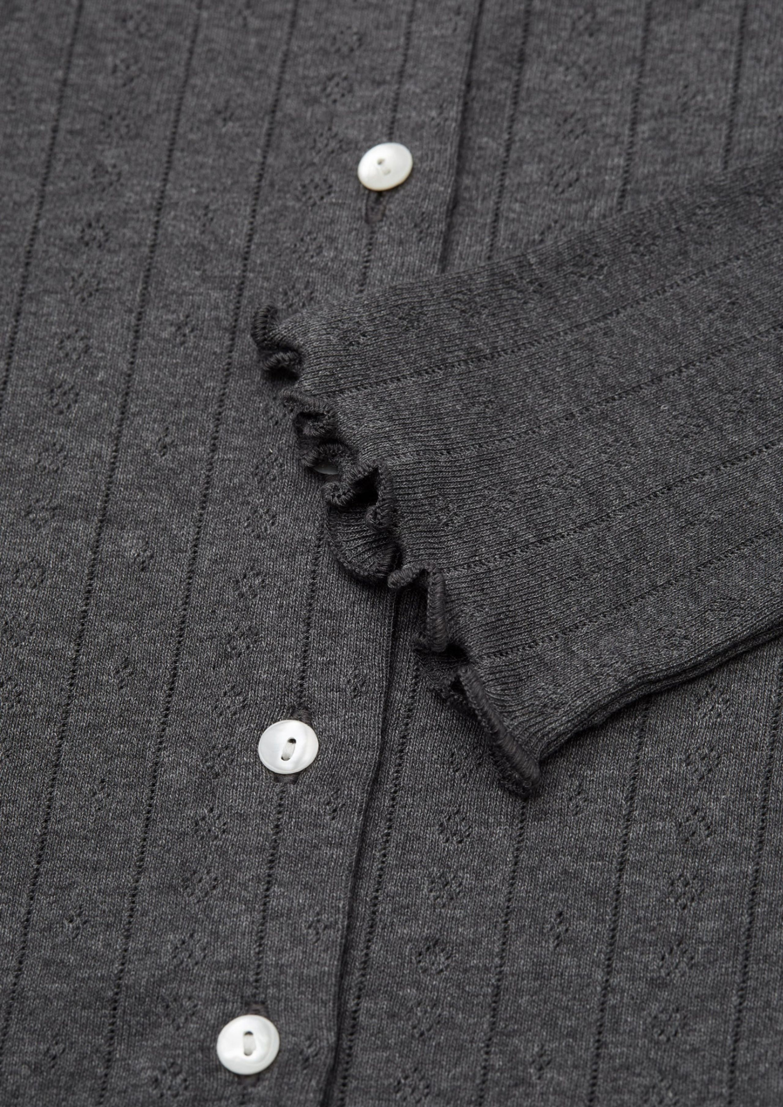 Skall Studio - Cardigan - Edie - Dark Grey Melange