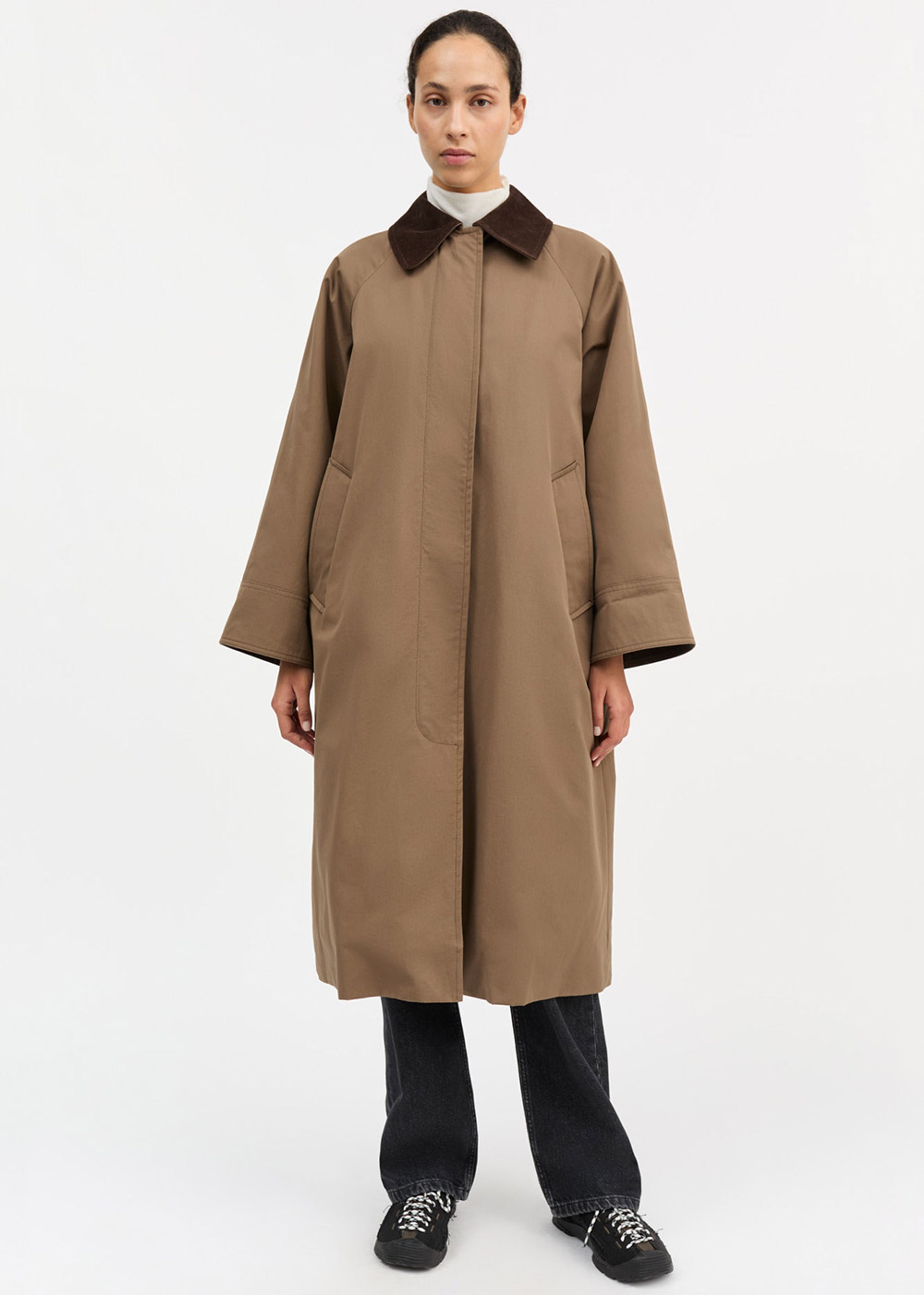 Skall Studio - Coat - Gaby Coat - Taupe Brown