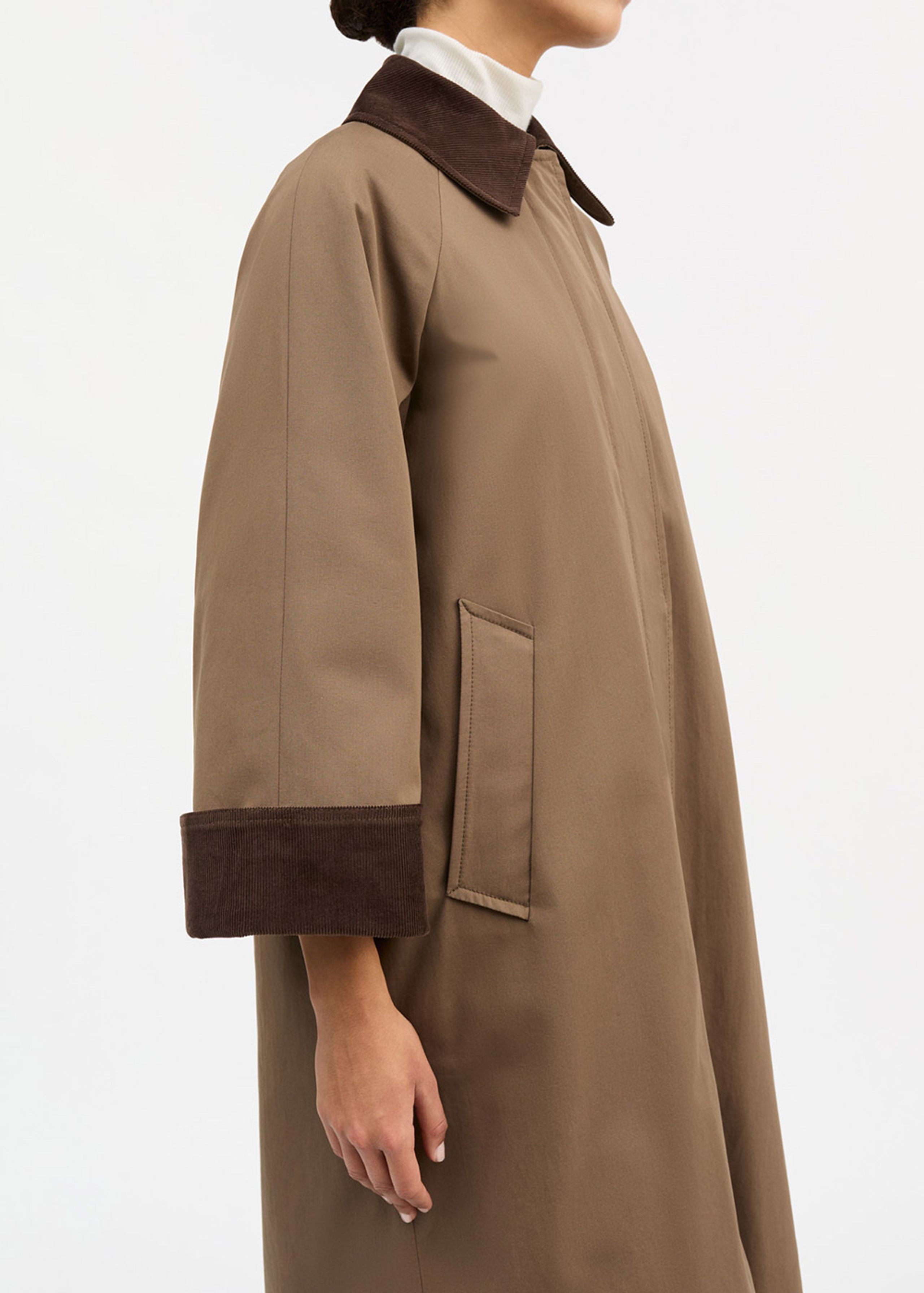 Skall Studio - Coat - Gaby Coat - Taupe Brown