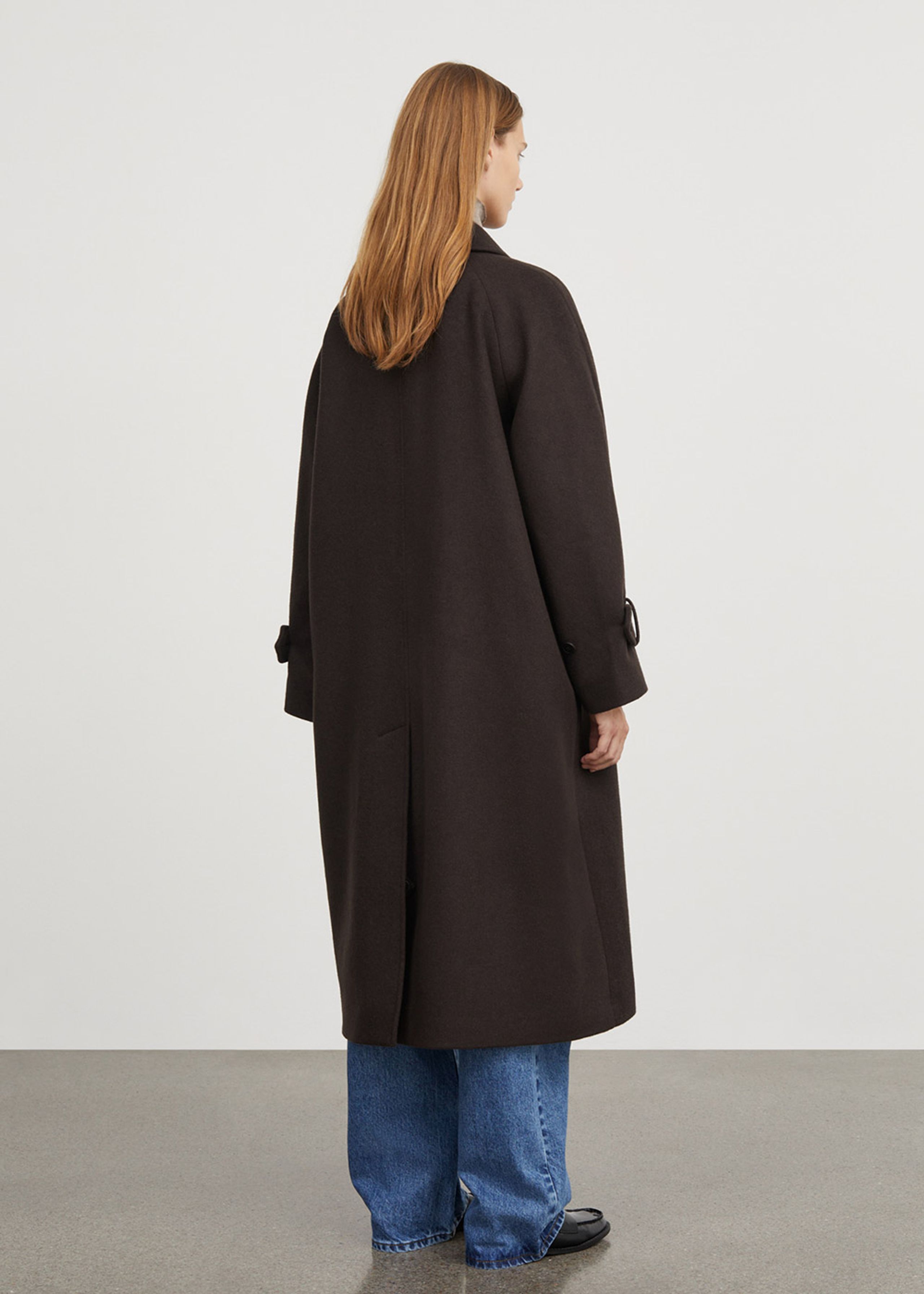 Skall Studio - Płaszcz - Macy Coat - Dark brown