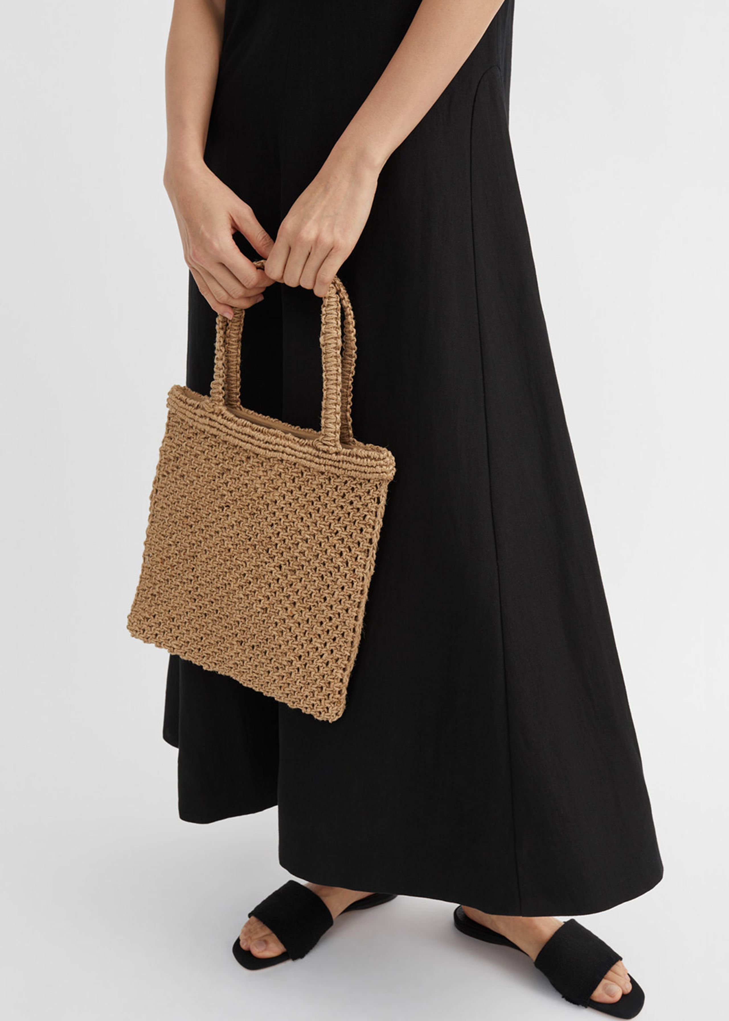 Skall Studio - Handtasche - Nura Straw Bag - Natural