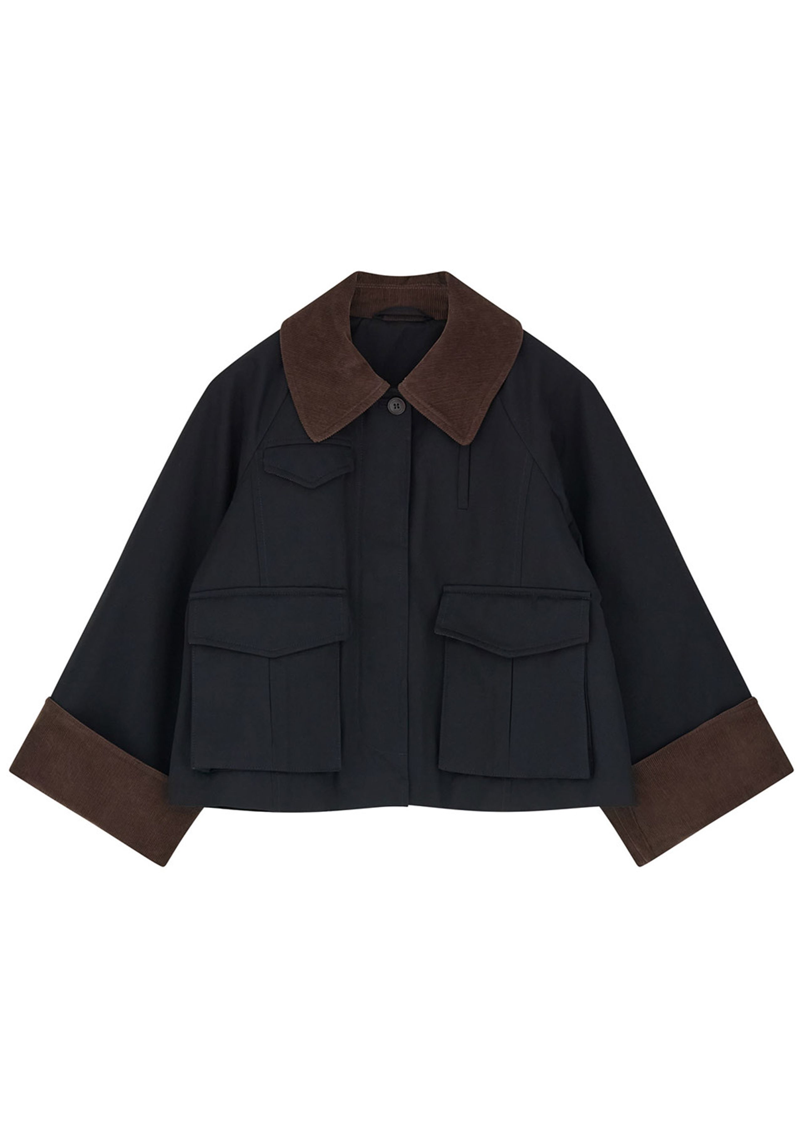 Skall Studio - Jacke - Gaby City Jacket - Black/Brown