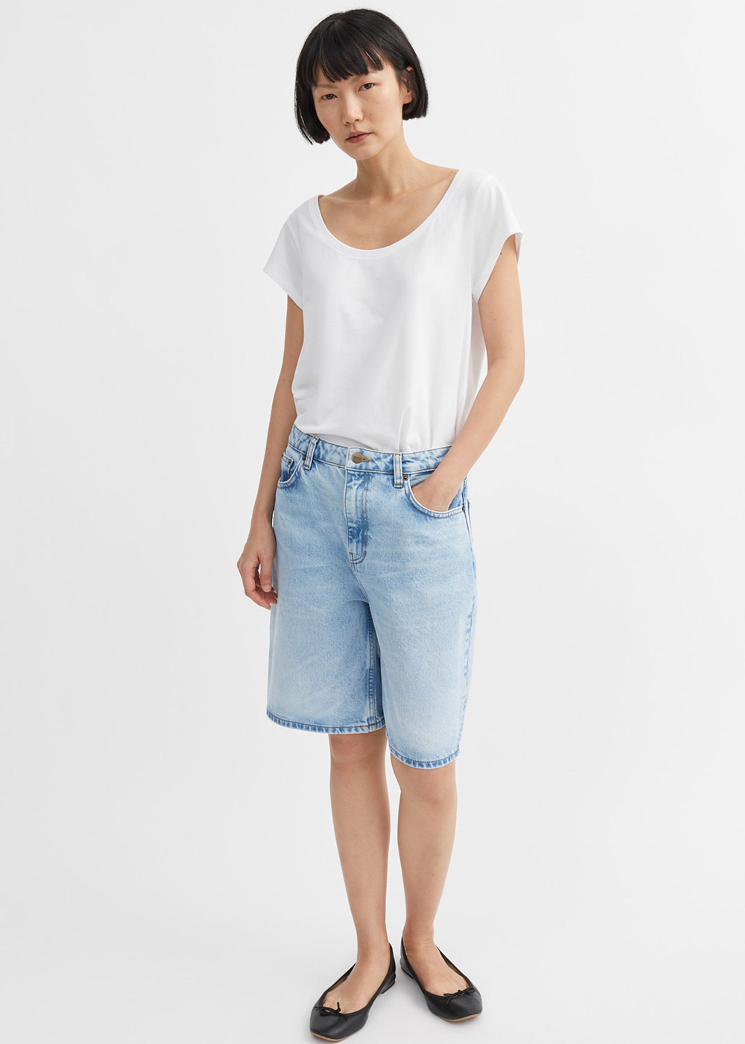 Skall Studio - Shorts - Wilson Shorts - Worn Light Blue