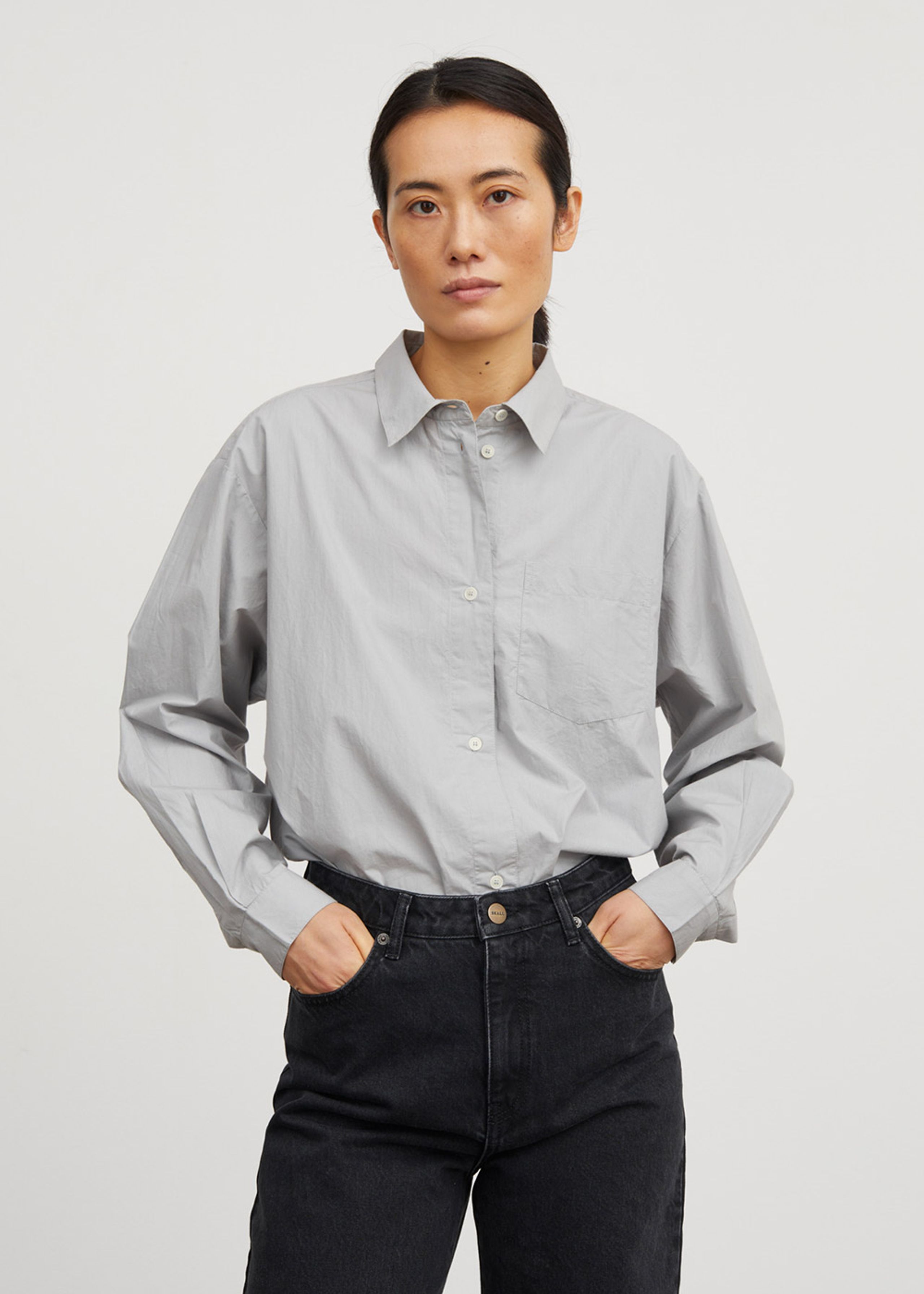 Skall Studio - Hemd - Edgar Shirt - Cloud Grey