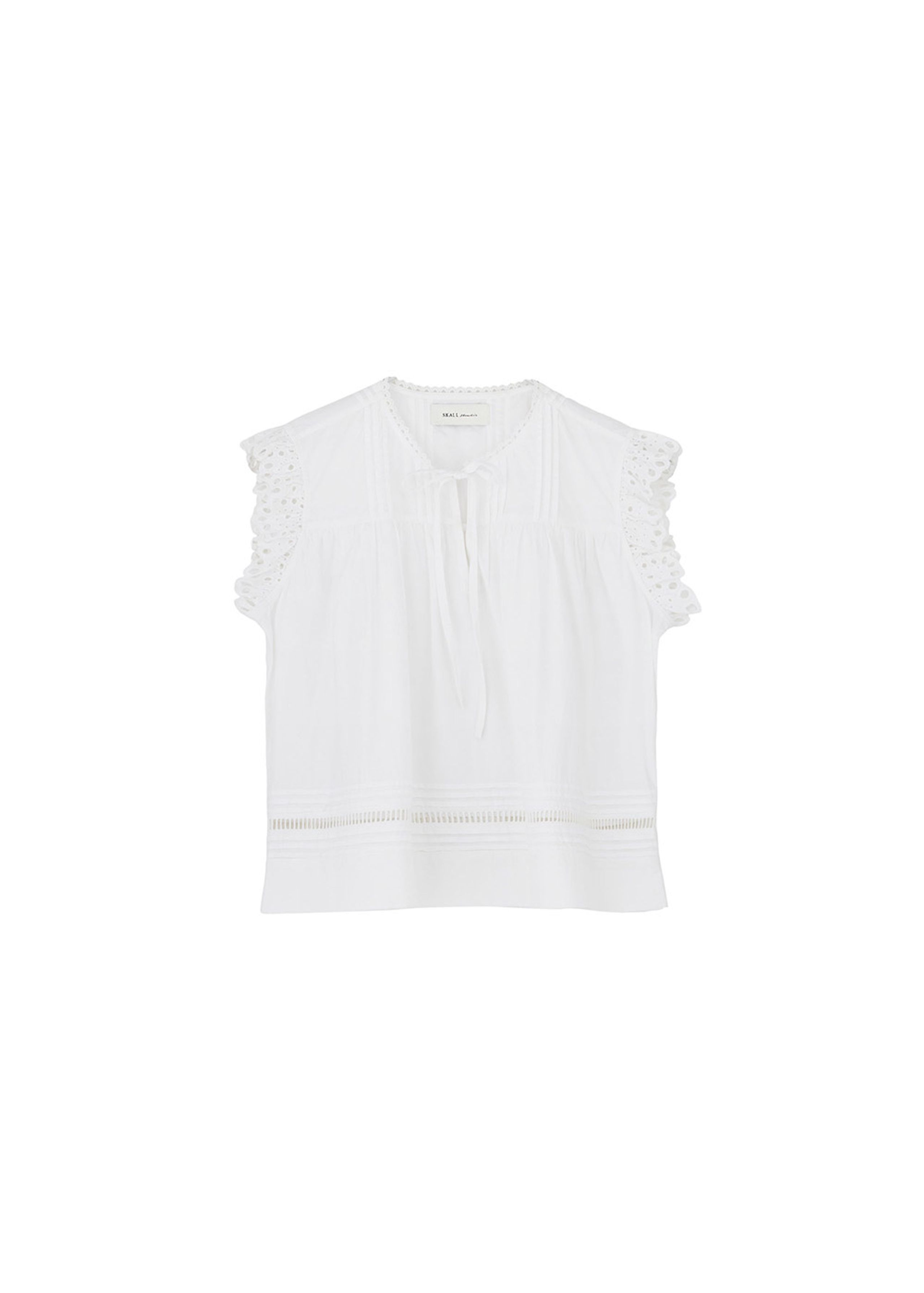 Skall Studio - Top - Asha Top - Optic White