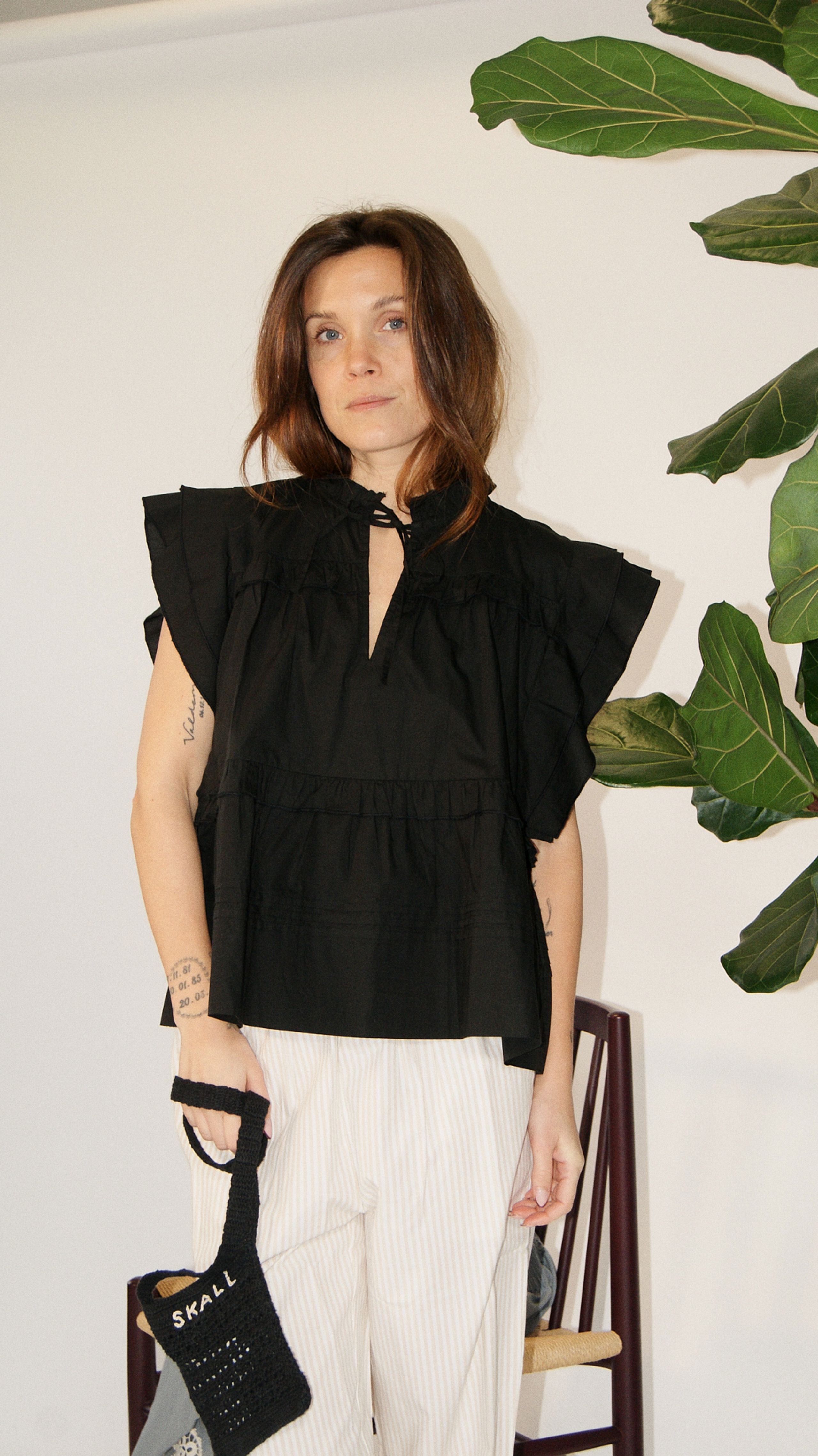 Skall Studio - Top - Gaya Top - Black