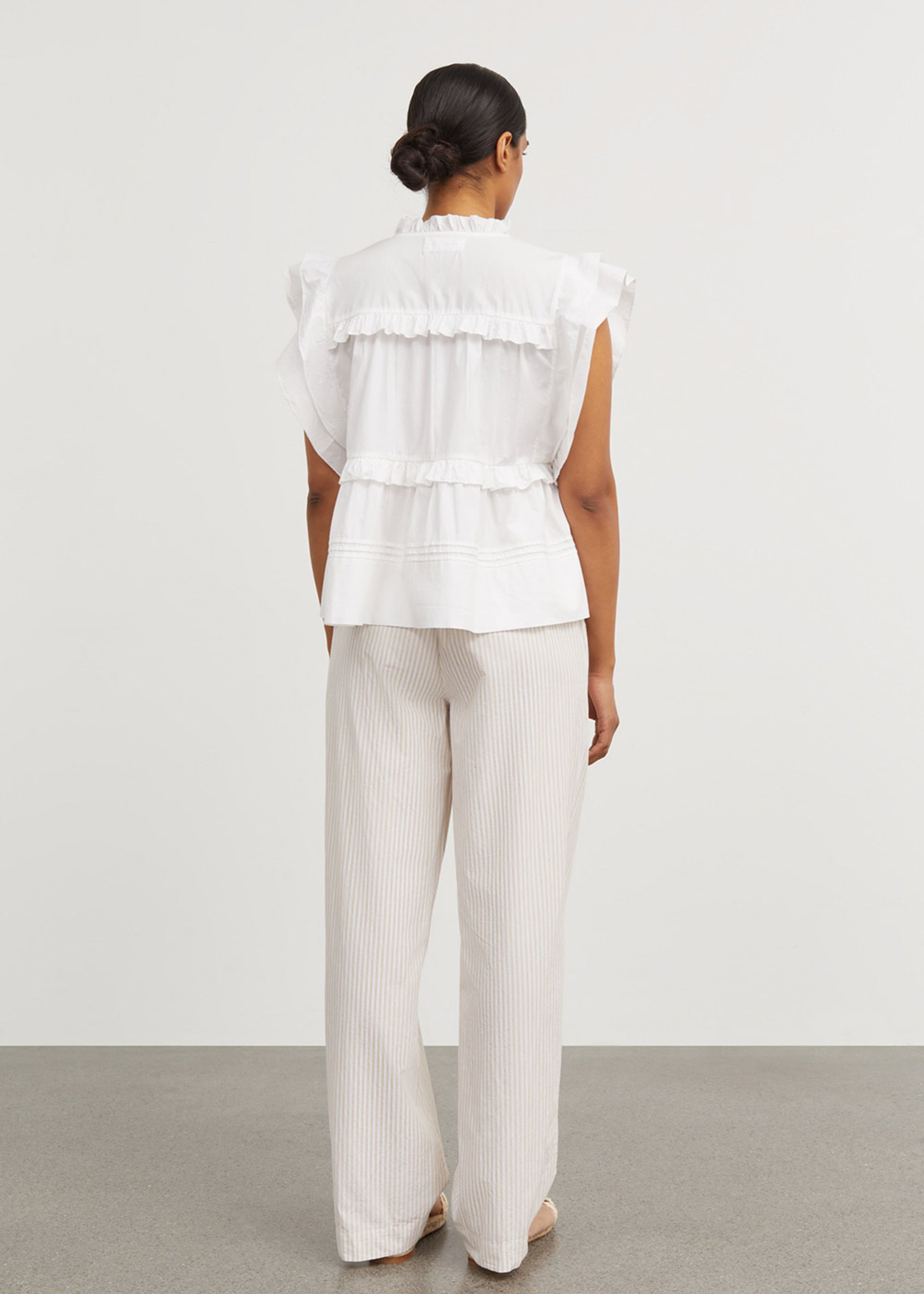 Skall Studio - Top - Gaya Top - Optic White